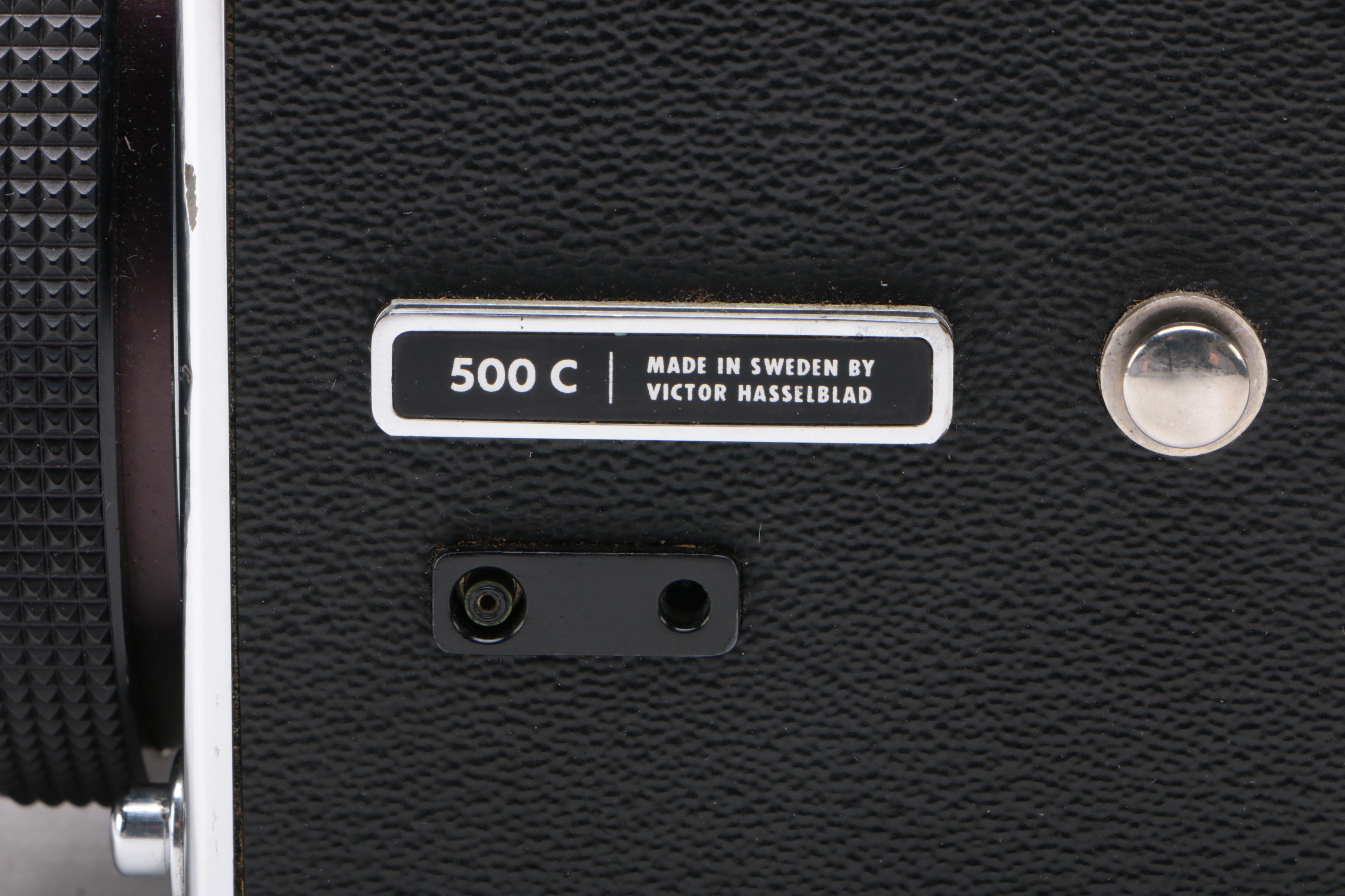 Victor Hasselblad Swedish Model 500 C Camera with Accessories