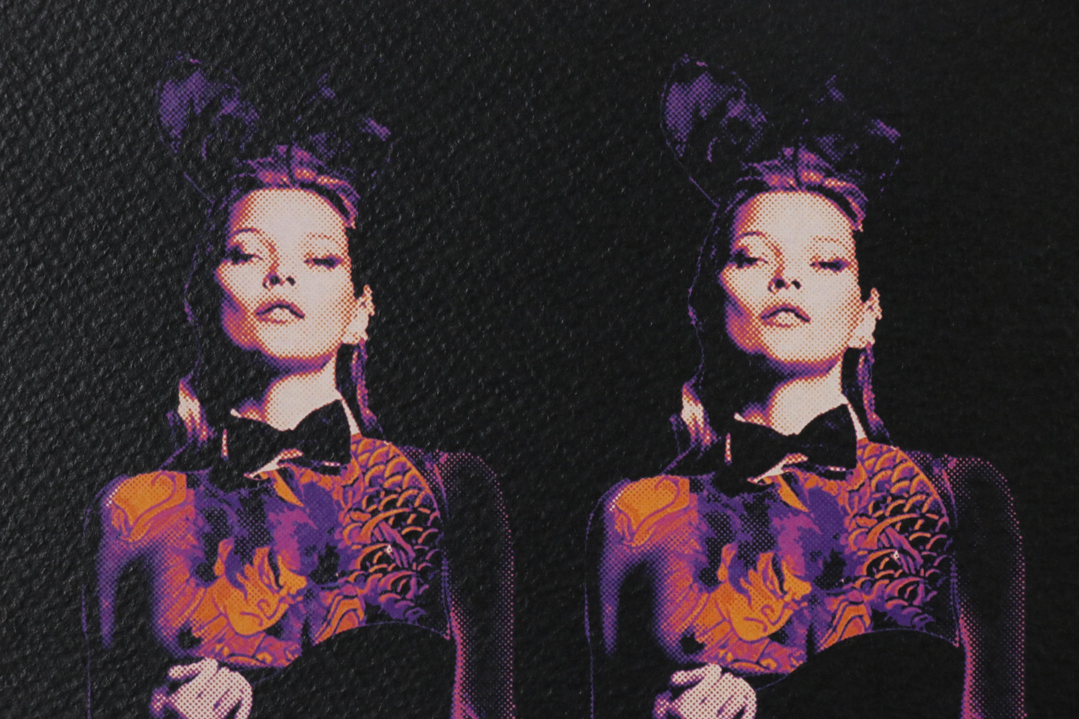 Death NYC Offset Lithograph from the "Kate Play Tattoo" Series