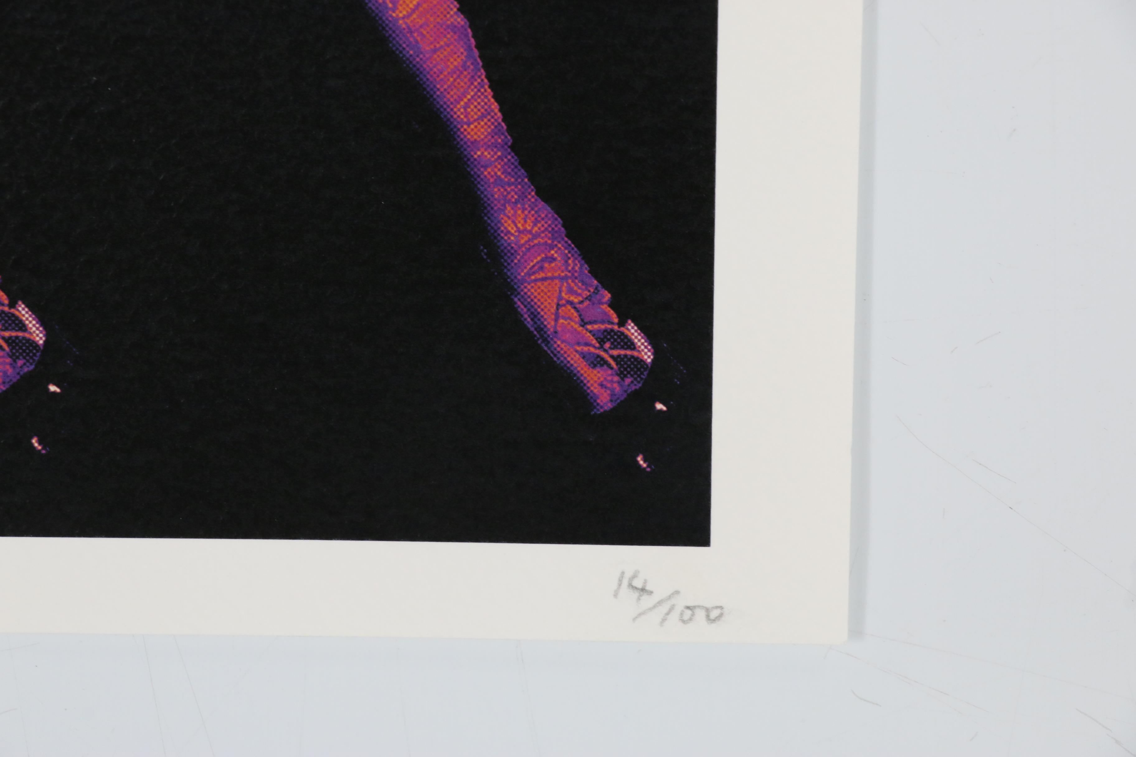 Death NYC Offset Lithograph from the "Kate Play Tattoo" Series