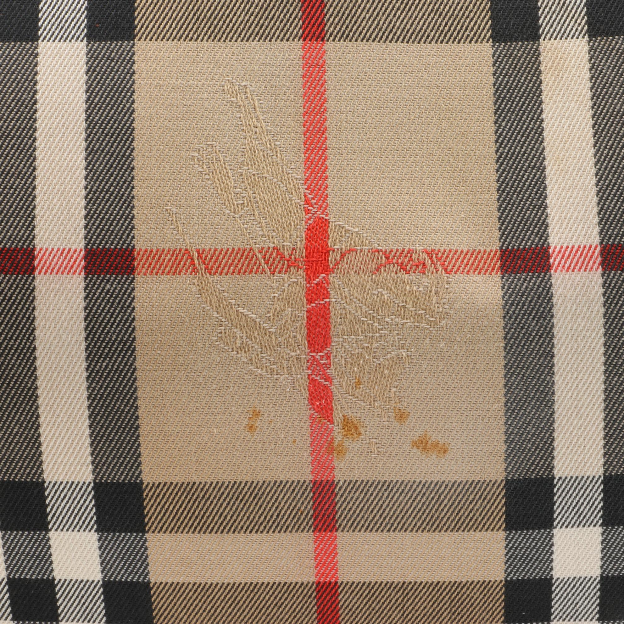 Burberry "Haymarket Check" Boston Bag