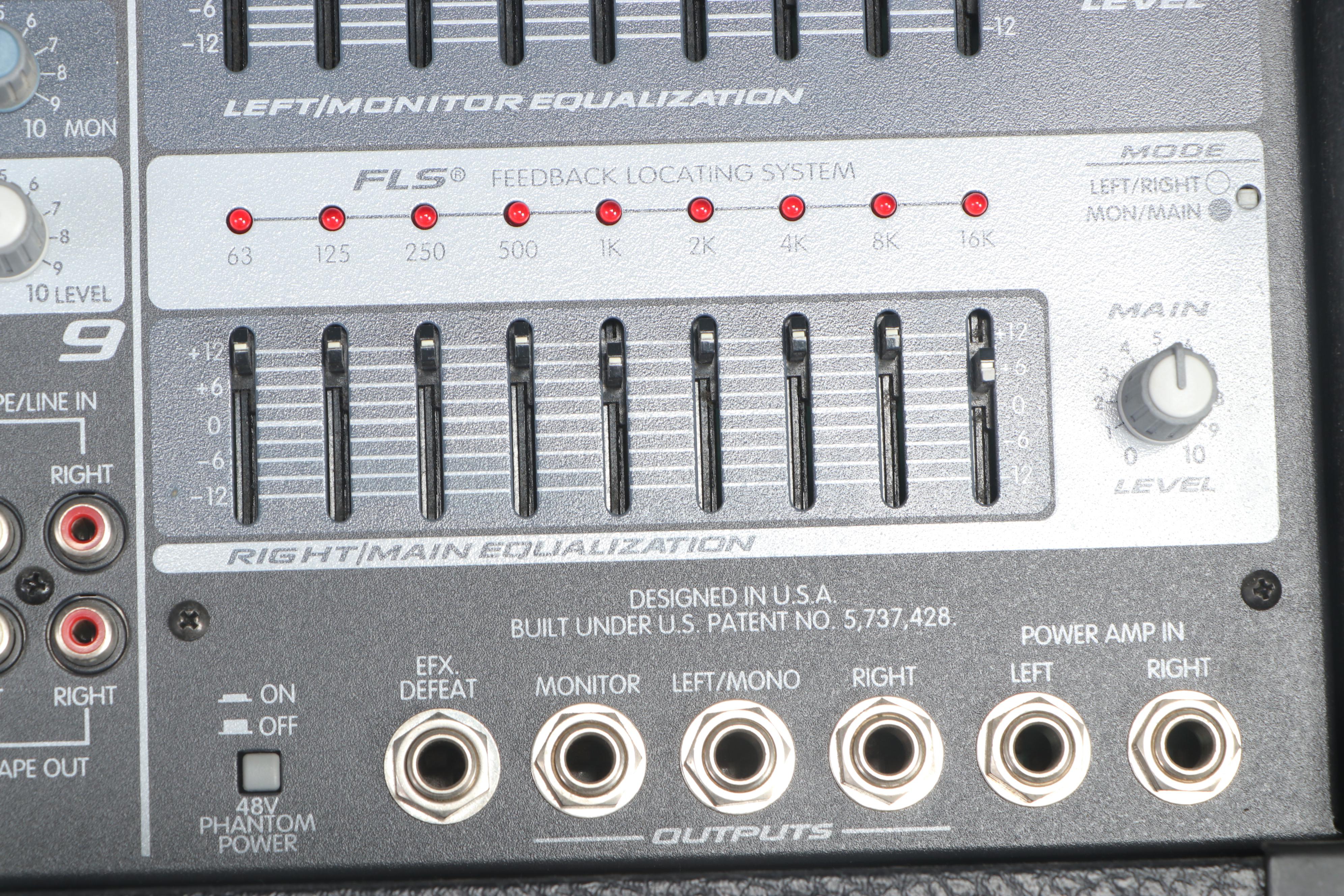 Peavy XR 684 Stereo Powered Mixer