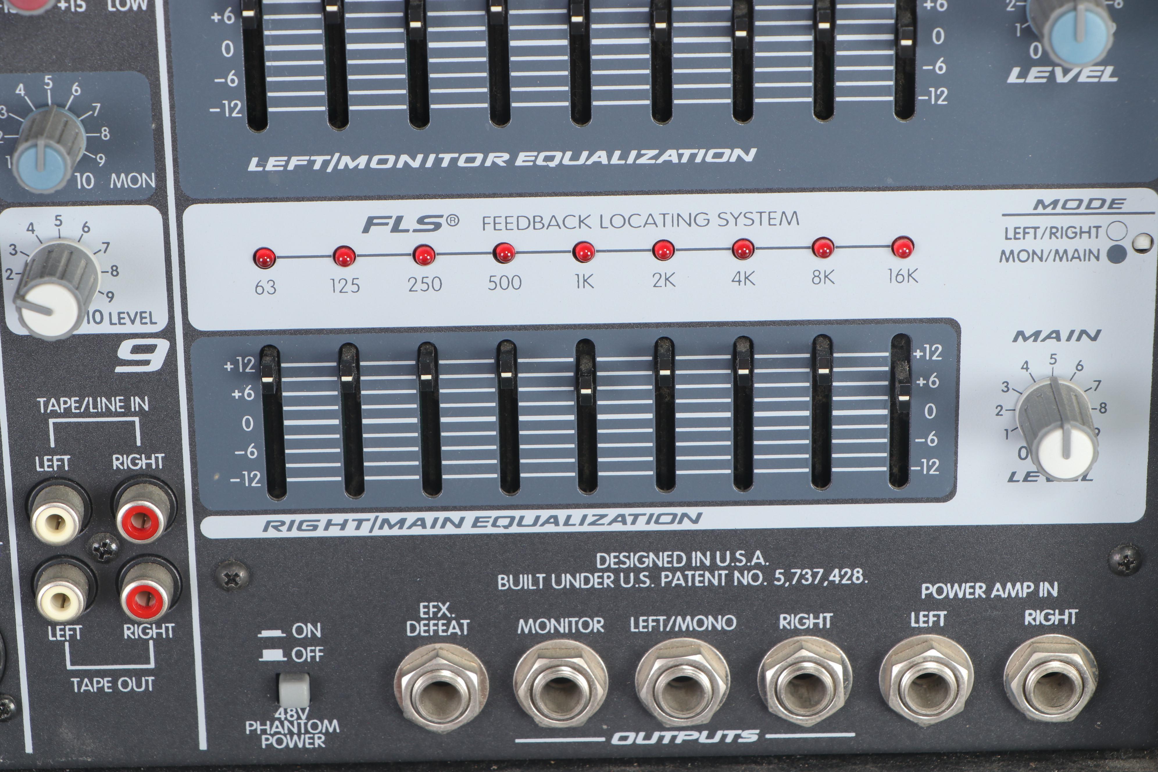 Peavy XR 684 Stereo Powered Mixer