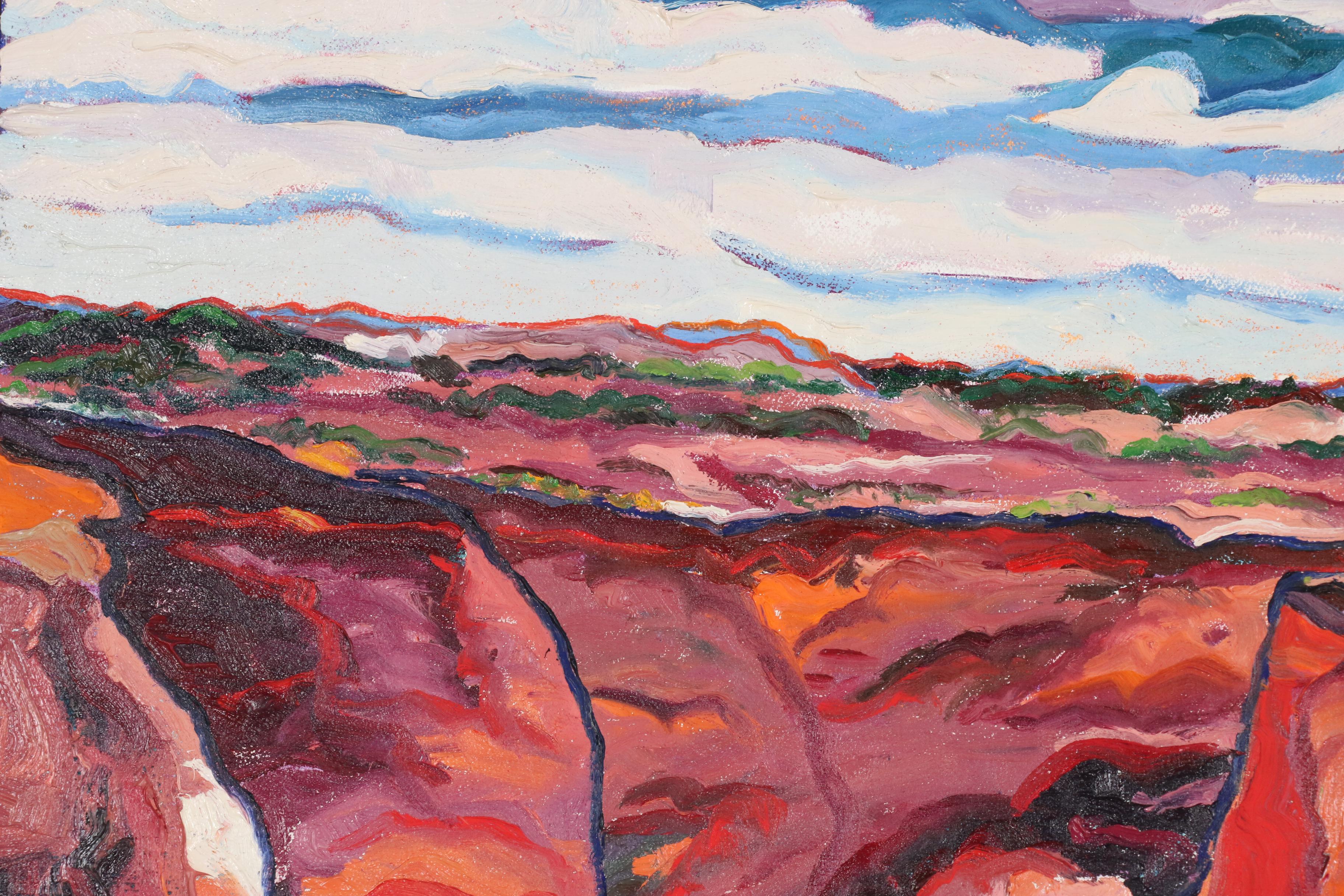 Cynthia B. Crier Oil Painting "Canyon de Chelly II", 2004