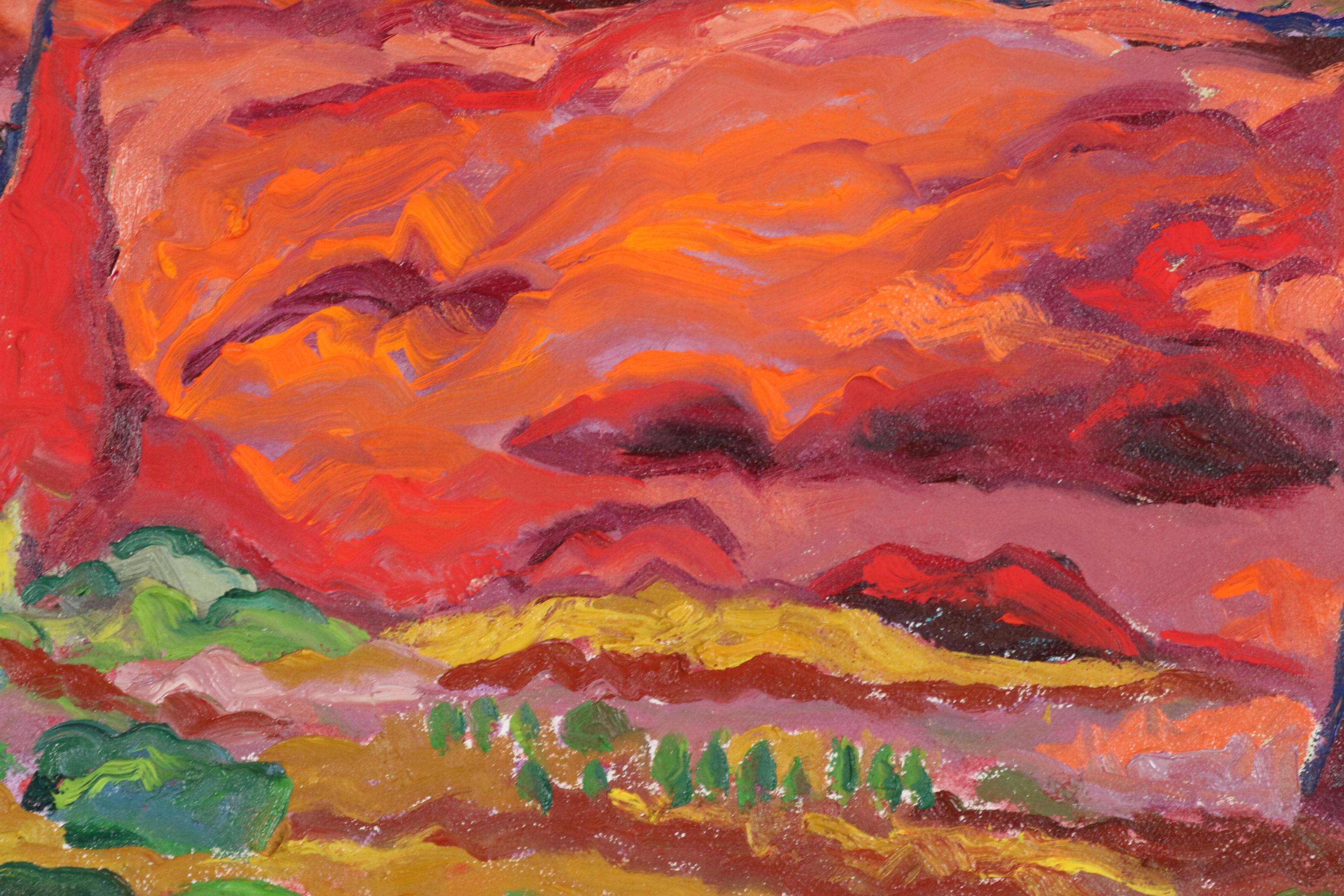 Cynthia B. Crier Oil Painting "Canyon de Chelly II", 2004