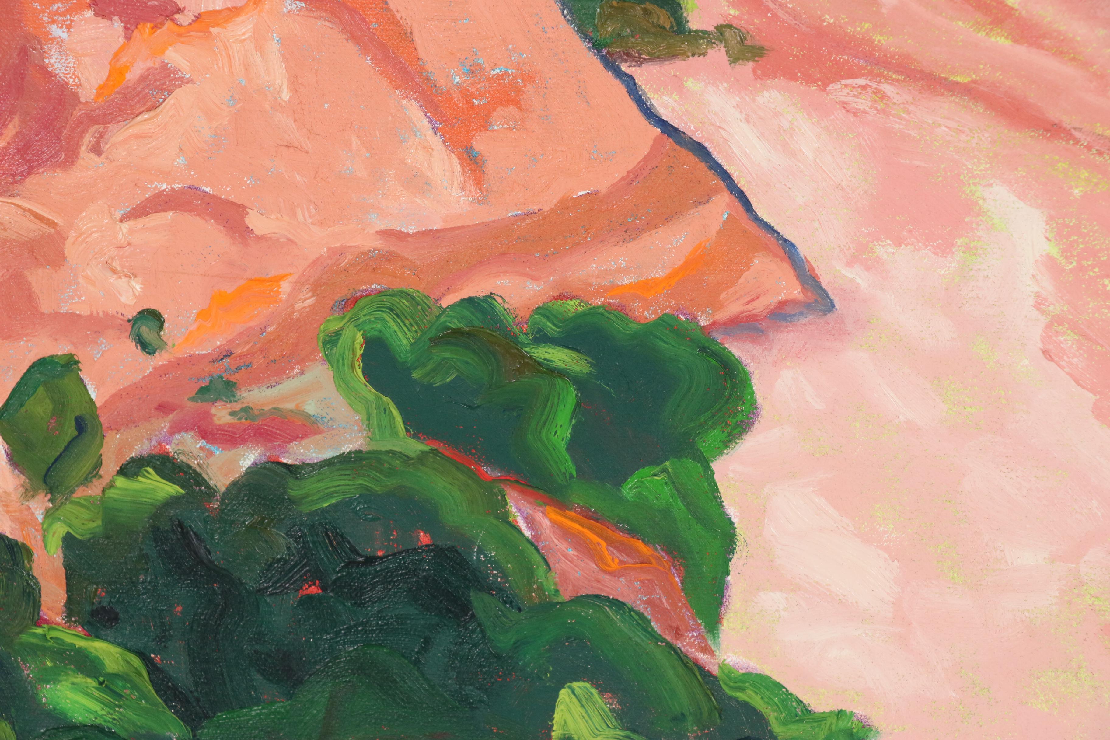 Cynthia B. Crier Oil Painting "Canyon de Chelly II", 2004