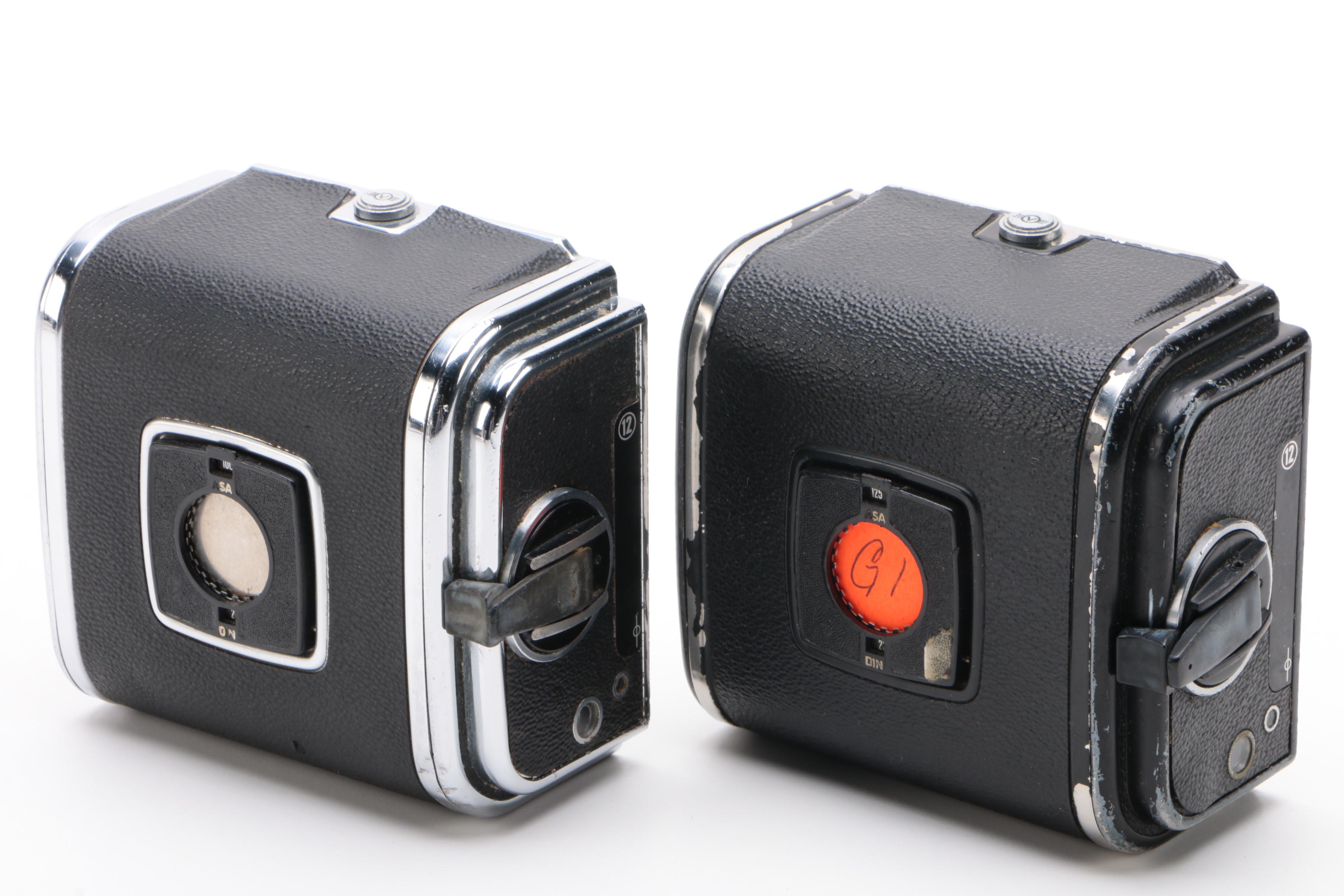 Hasselblad 500 C Medium Format Camera with Extra Film Magazine, Mid-20th Century