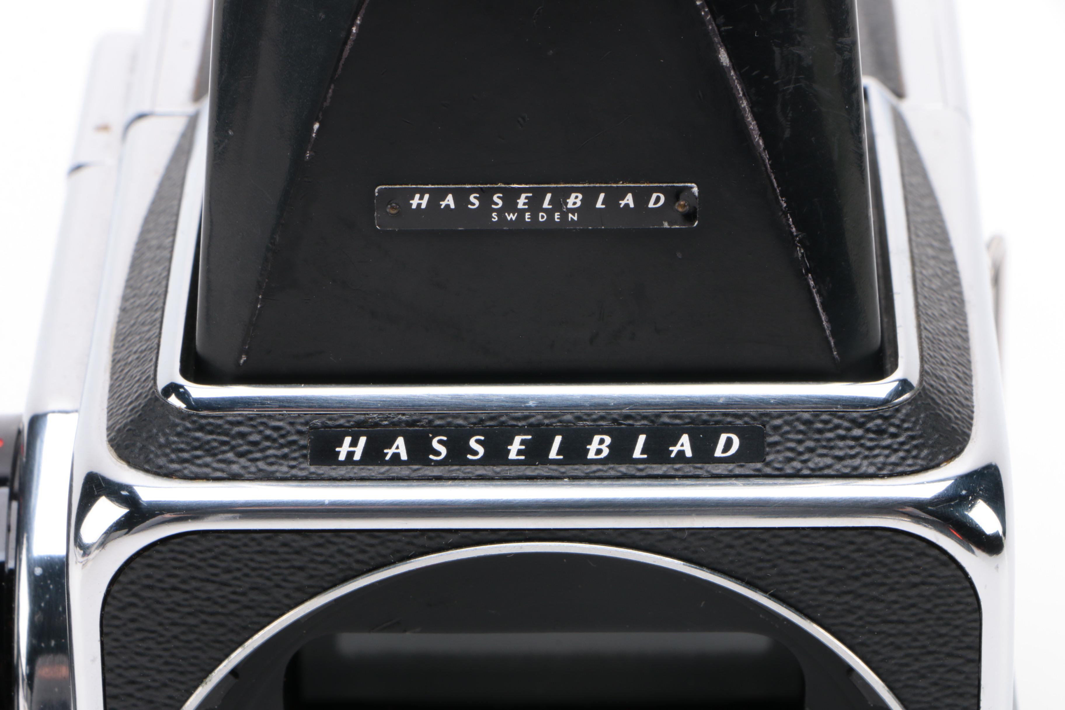 Hasselblad 500 C Medium Format Camera with Extra Film Magazine, Mid-20th Century