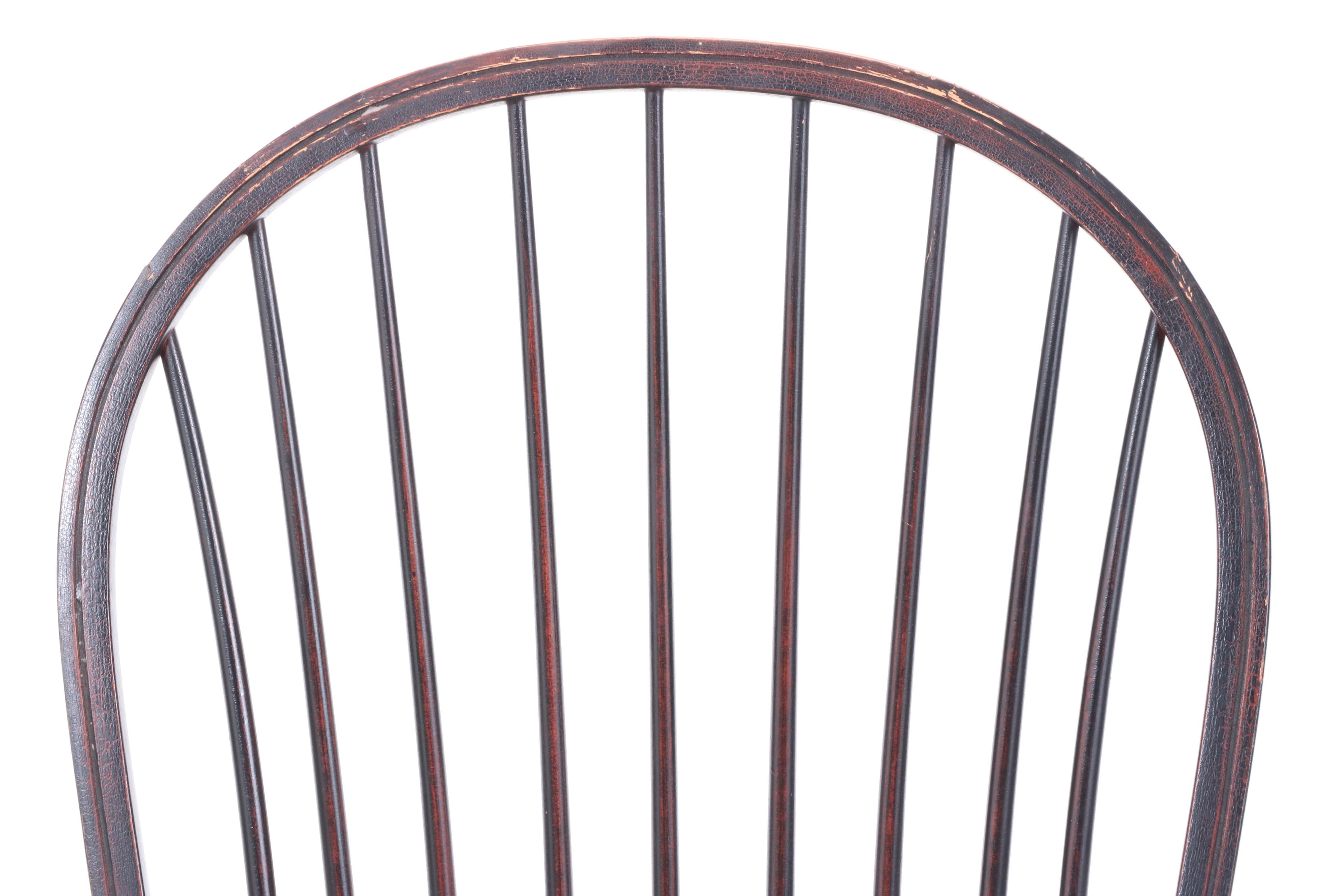 Pottery Barn "Tivoli" Extending Dining Table Plus Four Windsor Style Side Chairs