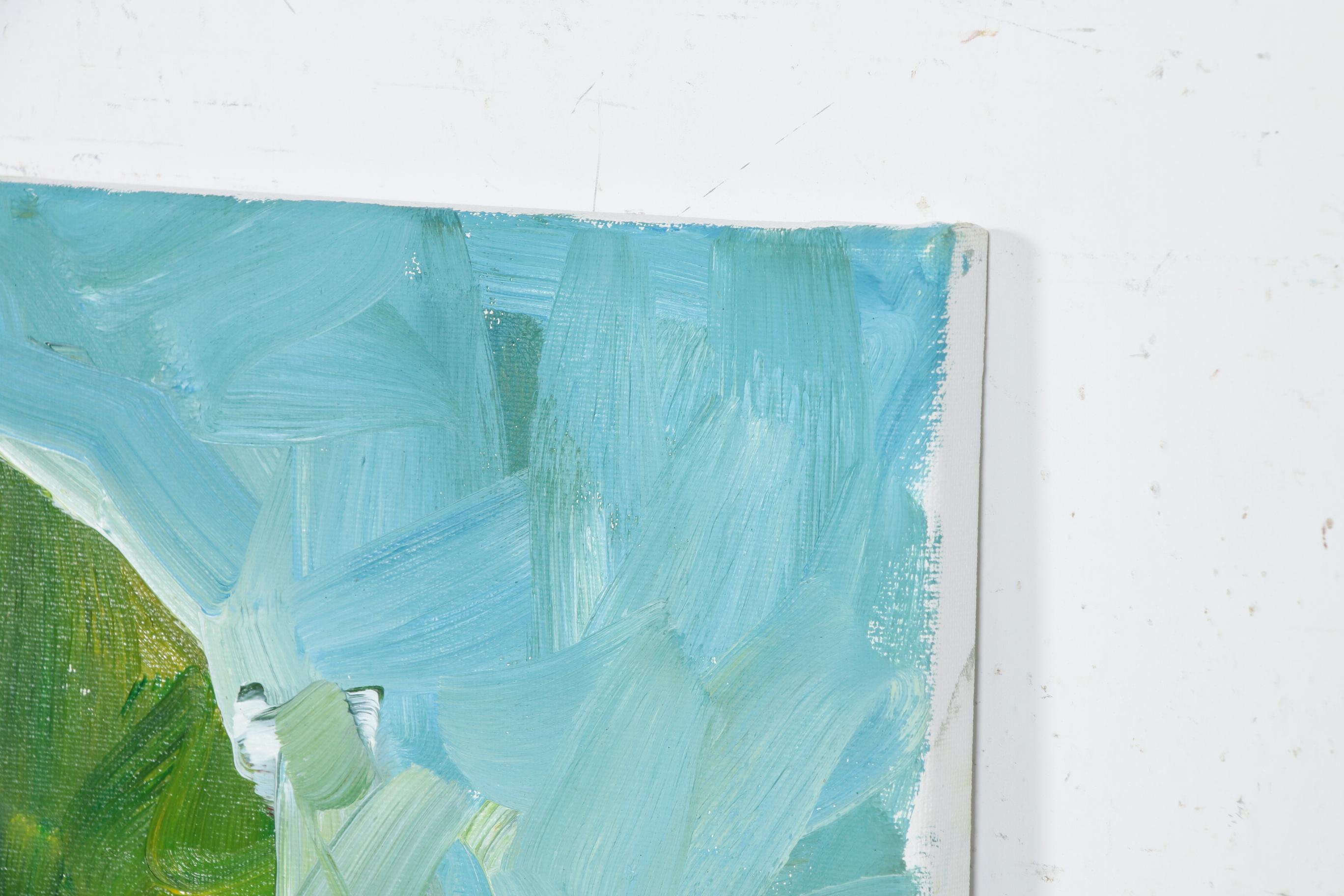 Jose Trujillo Landscape Oil Painting "Large Shady Tree"