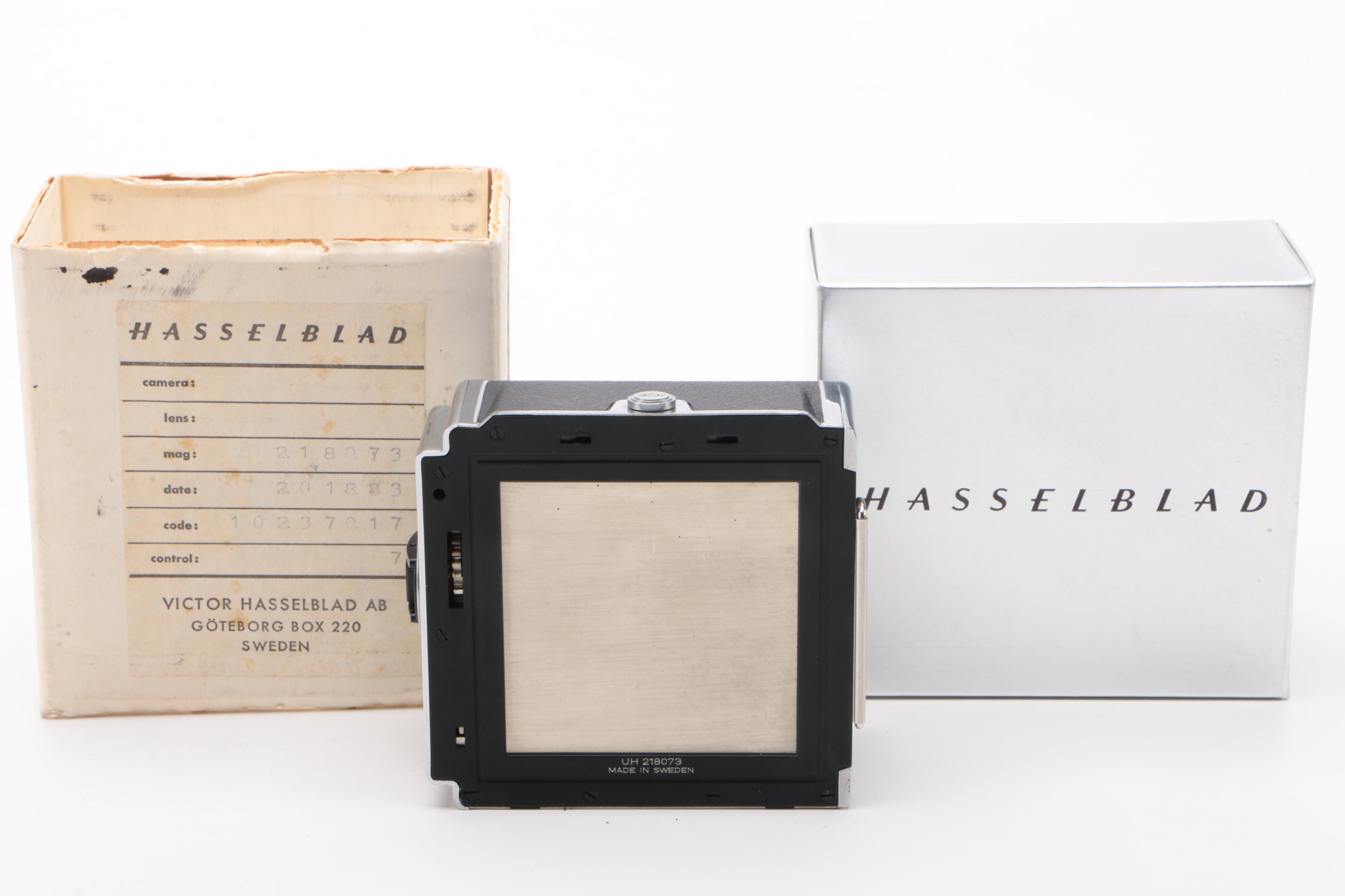 Hasselblad 500 EL Medium Format Camera and Accessories