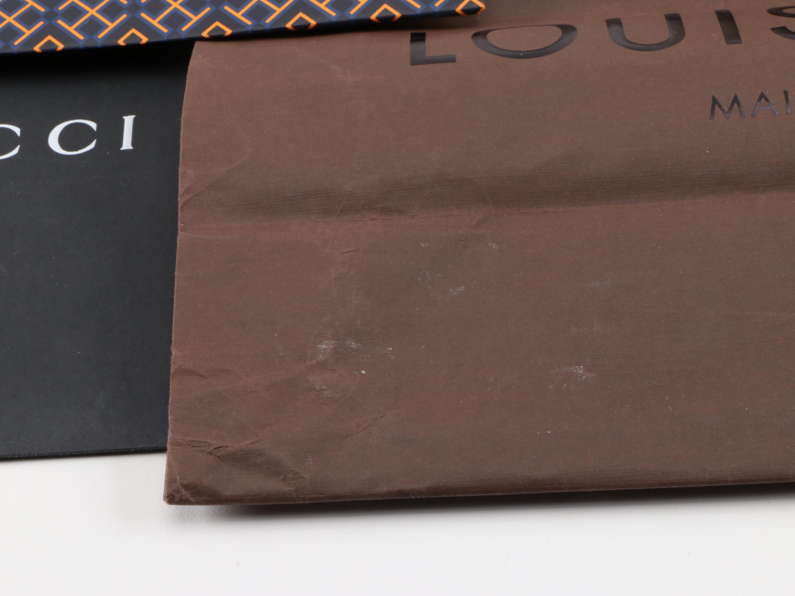 Designer Gift Bags and Box Including Louis Vuitton, Gucci, Burberry and More