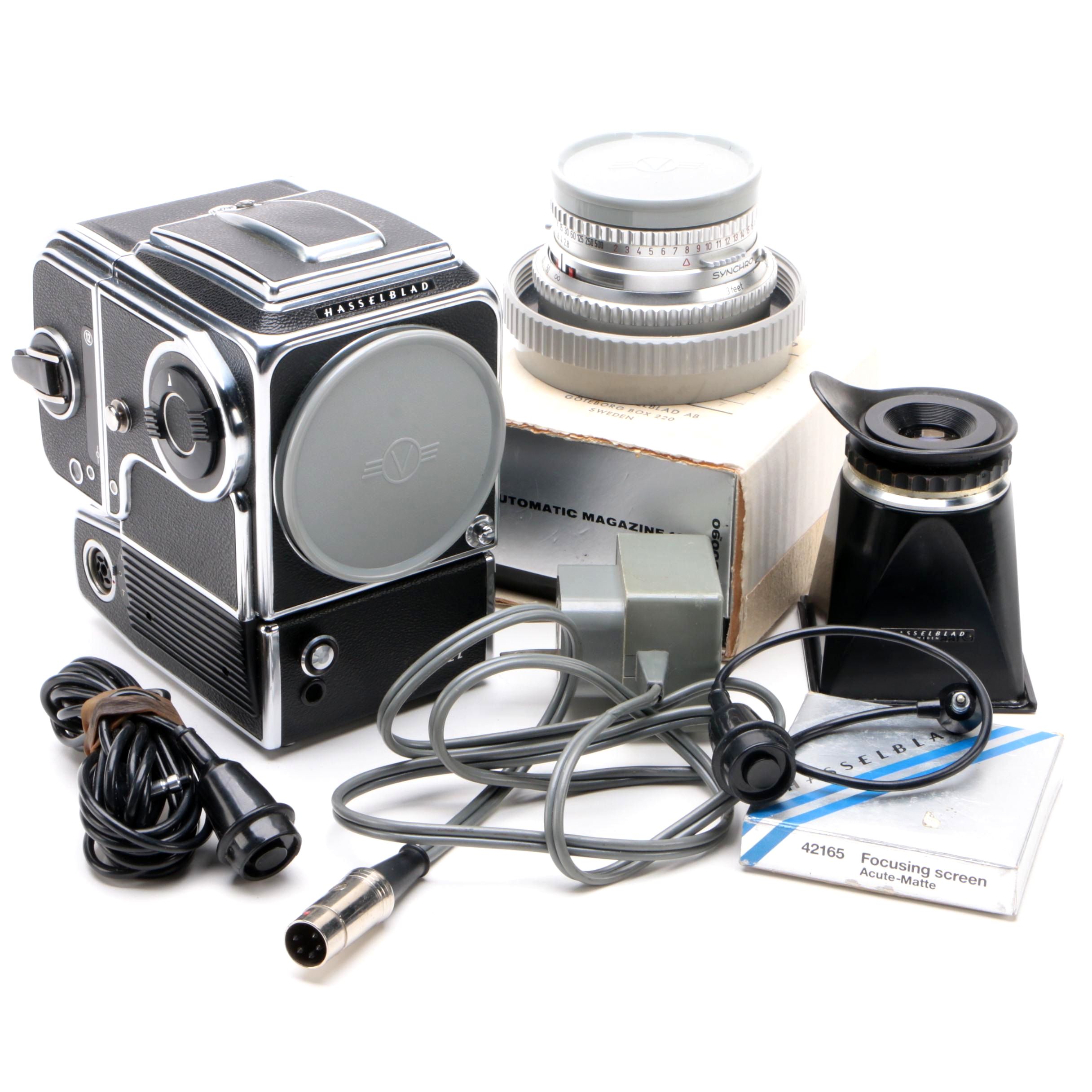 Hasselblad 500 EL Medium Format Camera and Accessories