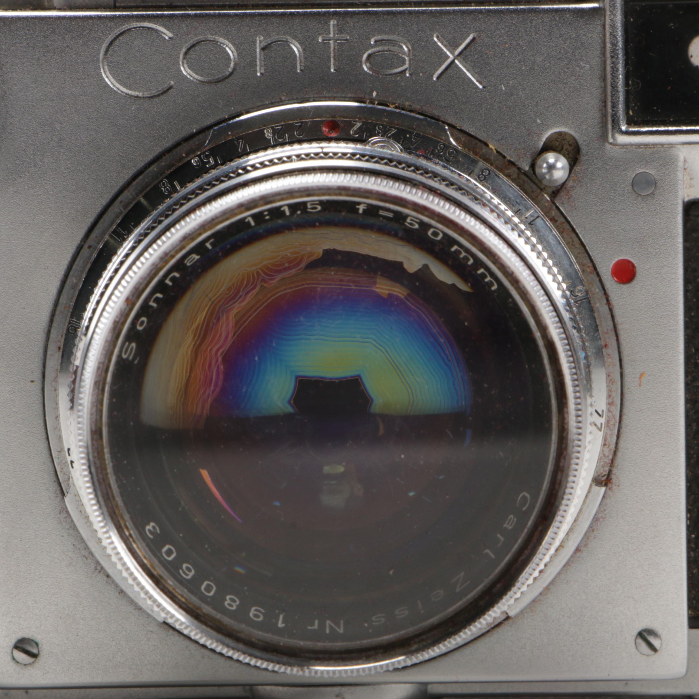 Zeiss Ikon Contax Rangefinder Camera