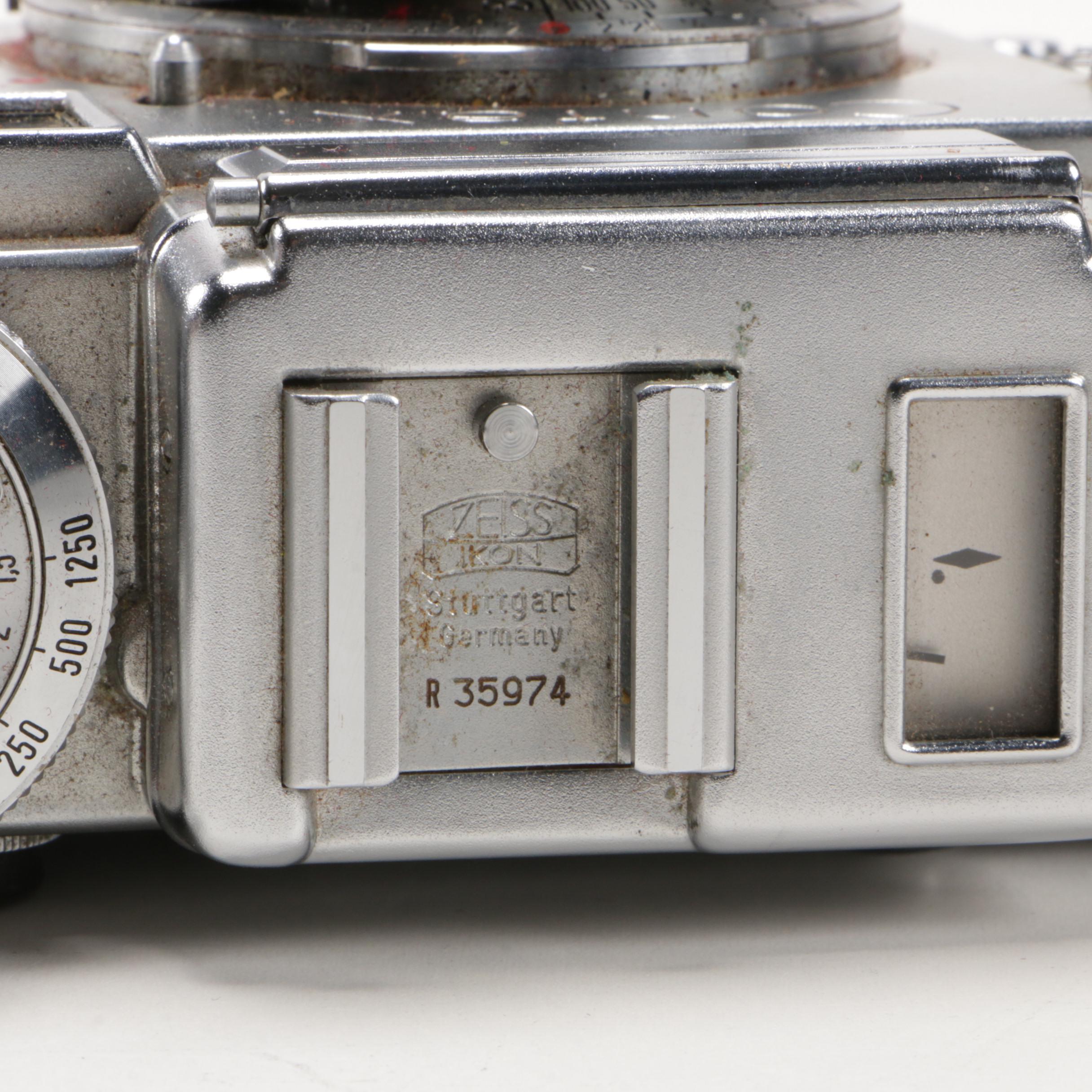 Zeiss Ikon Contax Rangefinder Camera