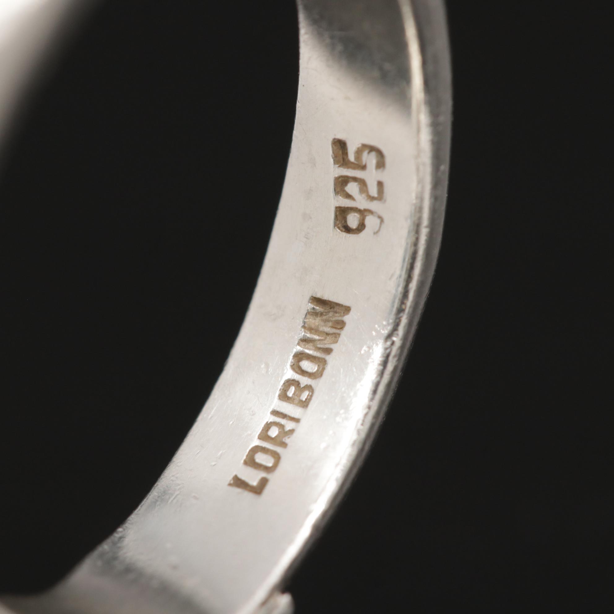 Lori Bonn Sterling Silver Smoky Quartz Ring