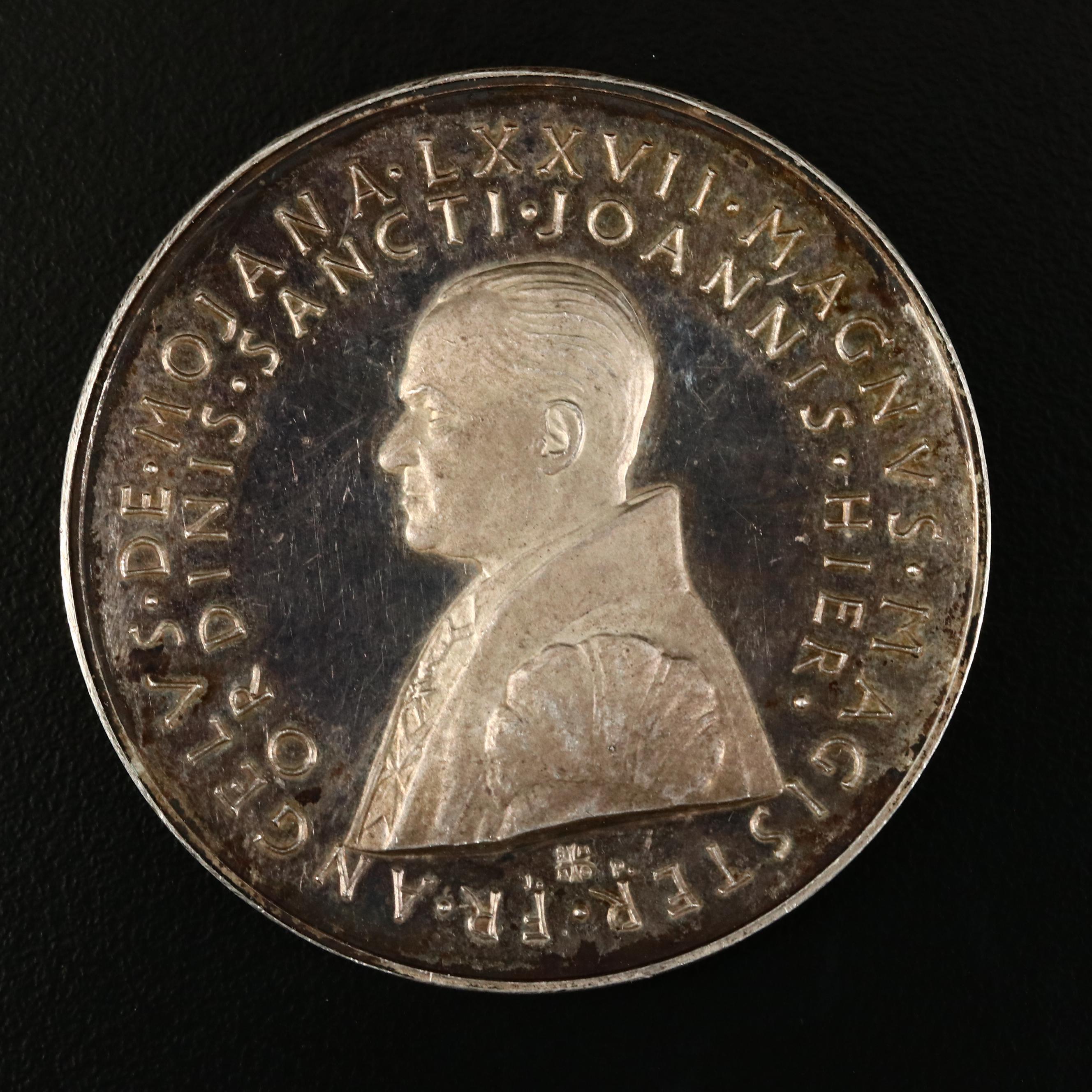 Sovereign Military Order of Malta Silver Medal of Angelo de Mojana, 1972