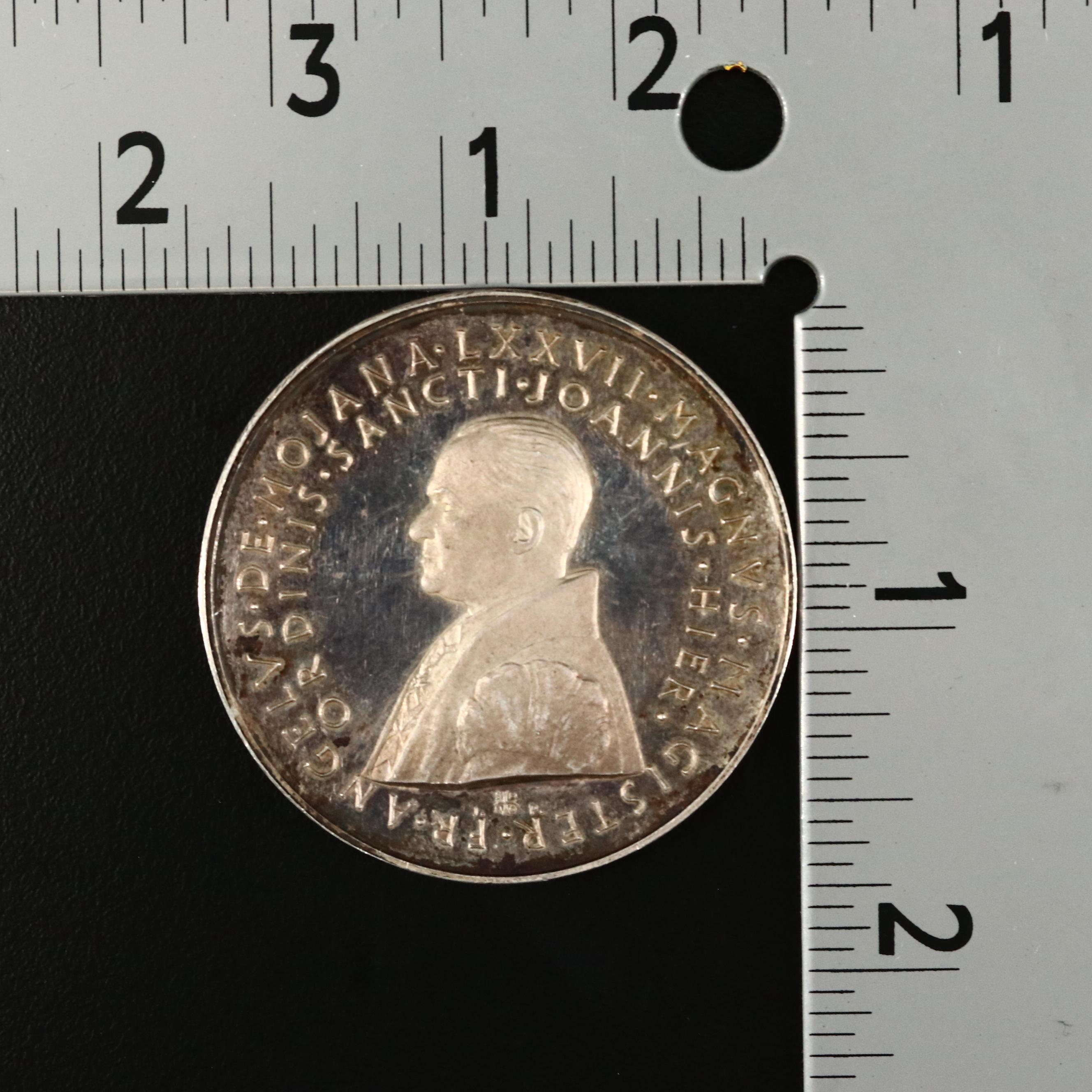 Sovereign Military Order of Malta Silver Medal of Angelo de Mojana, 1972