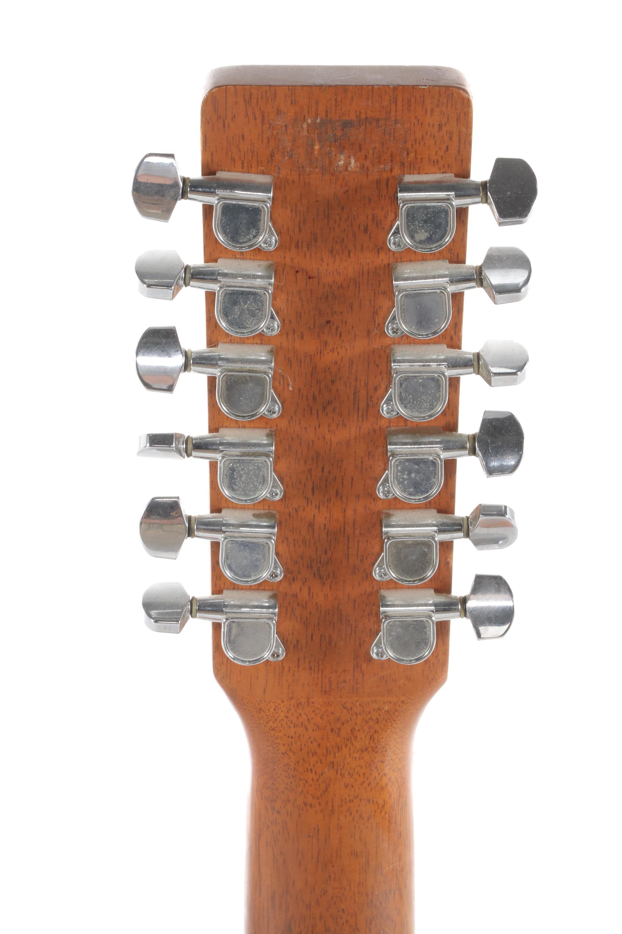 Simon and Patrick Luthier 12 String Acoustic-Electric Guitar with Case and Cable