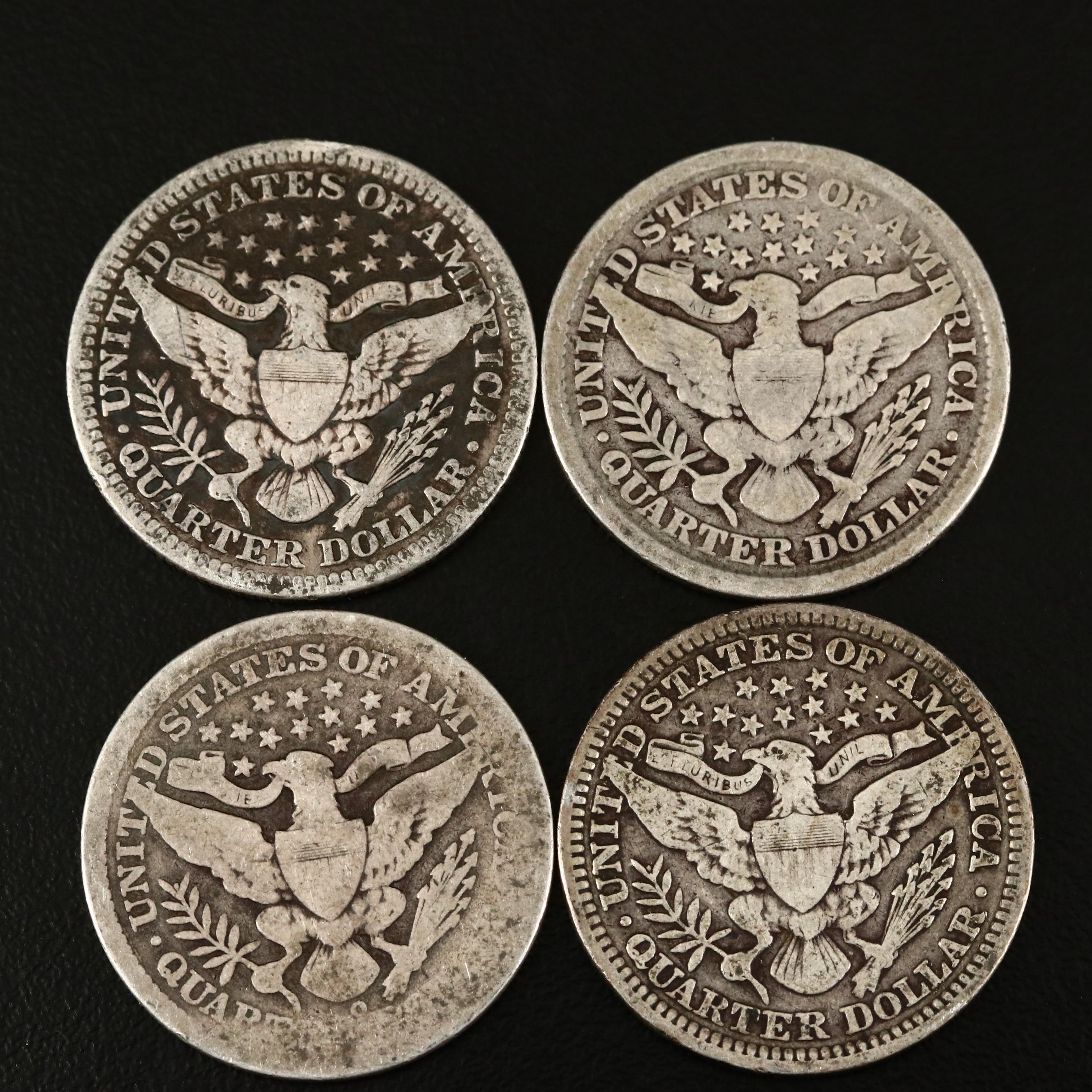 Assortment of Barber Silver Coinage