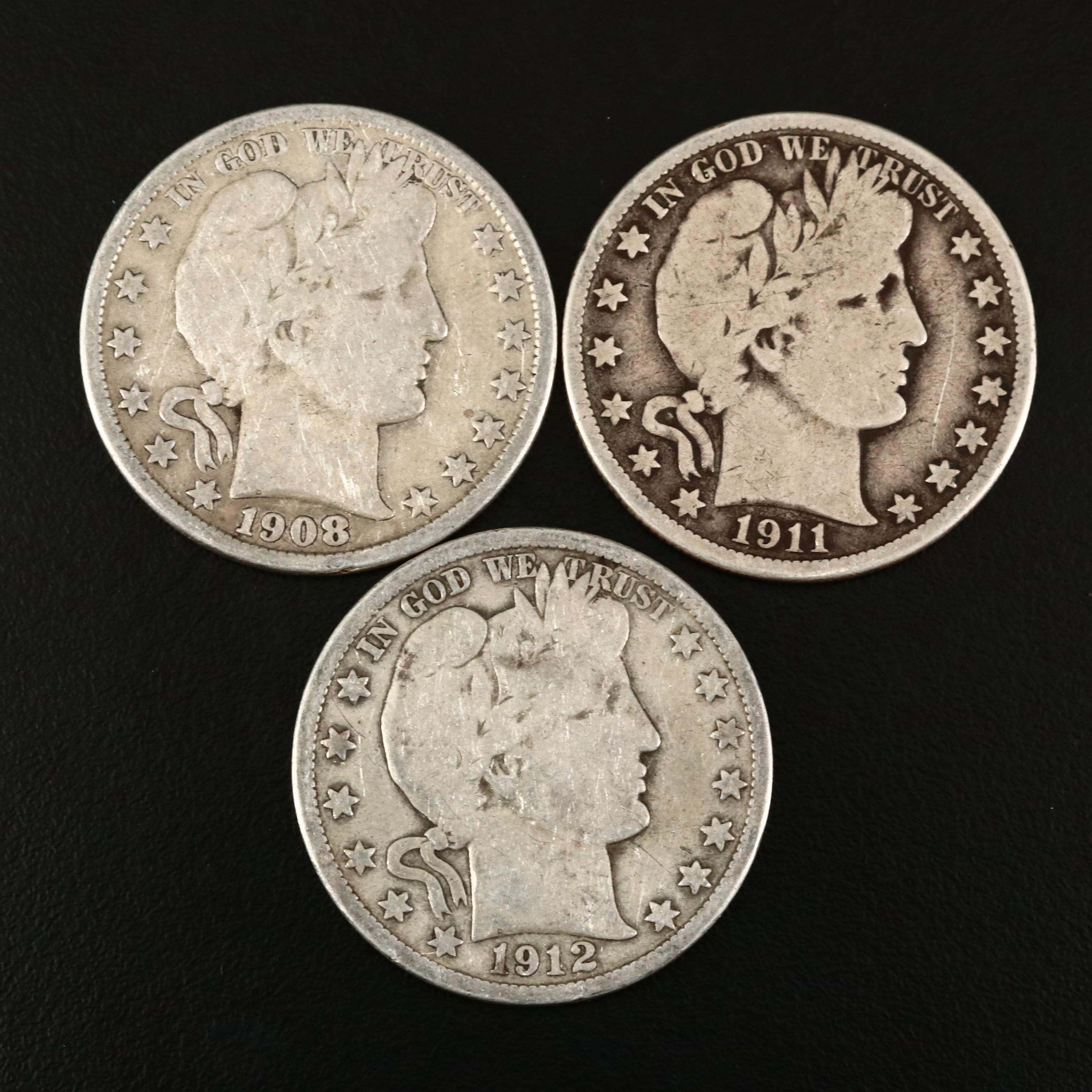 Assortment of Barber Silver Coinage