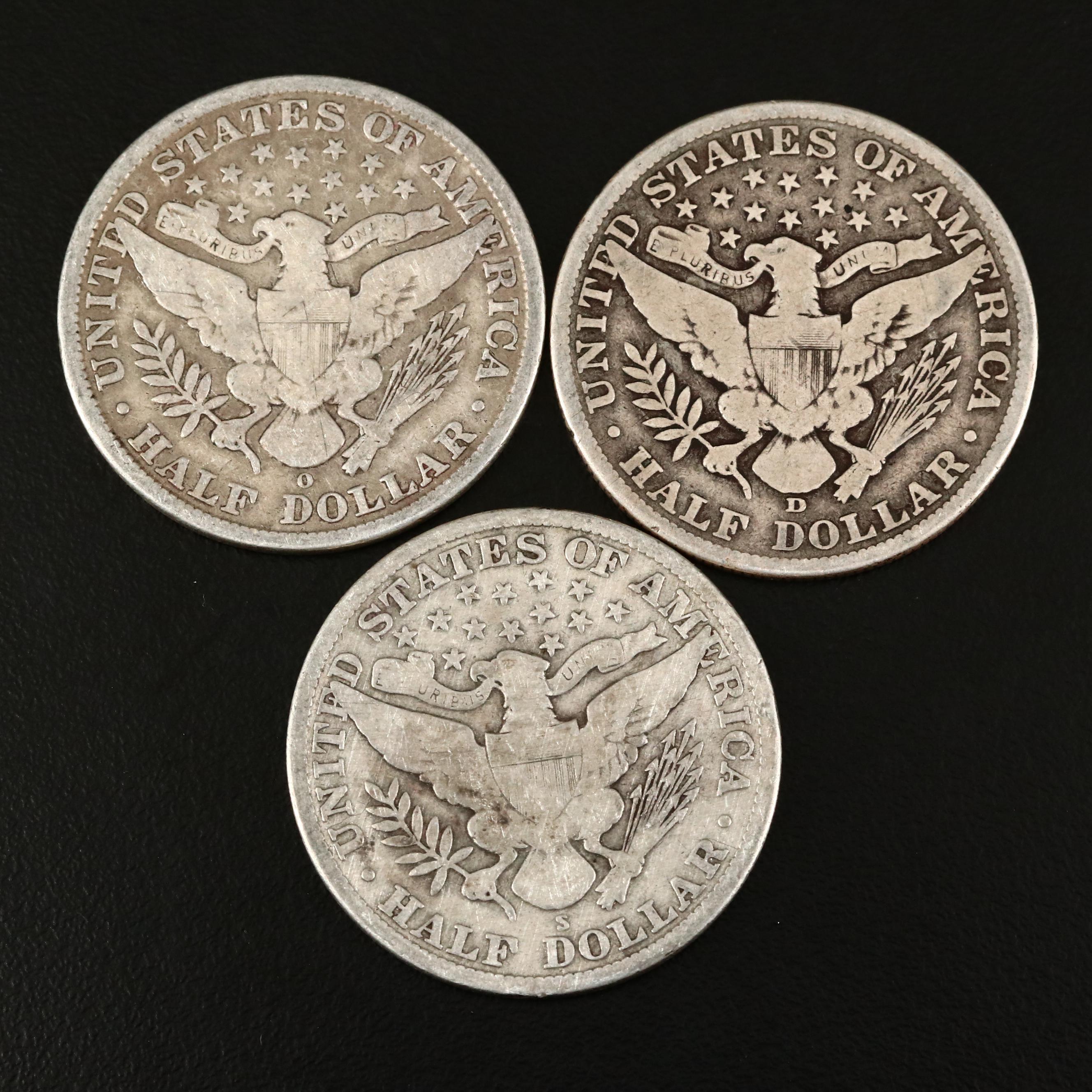 Assortment of Barber Silver Coinage