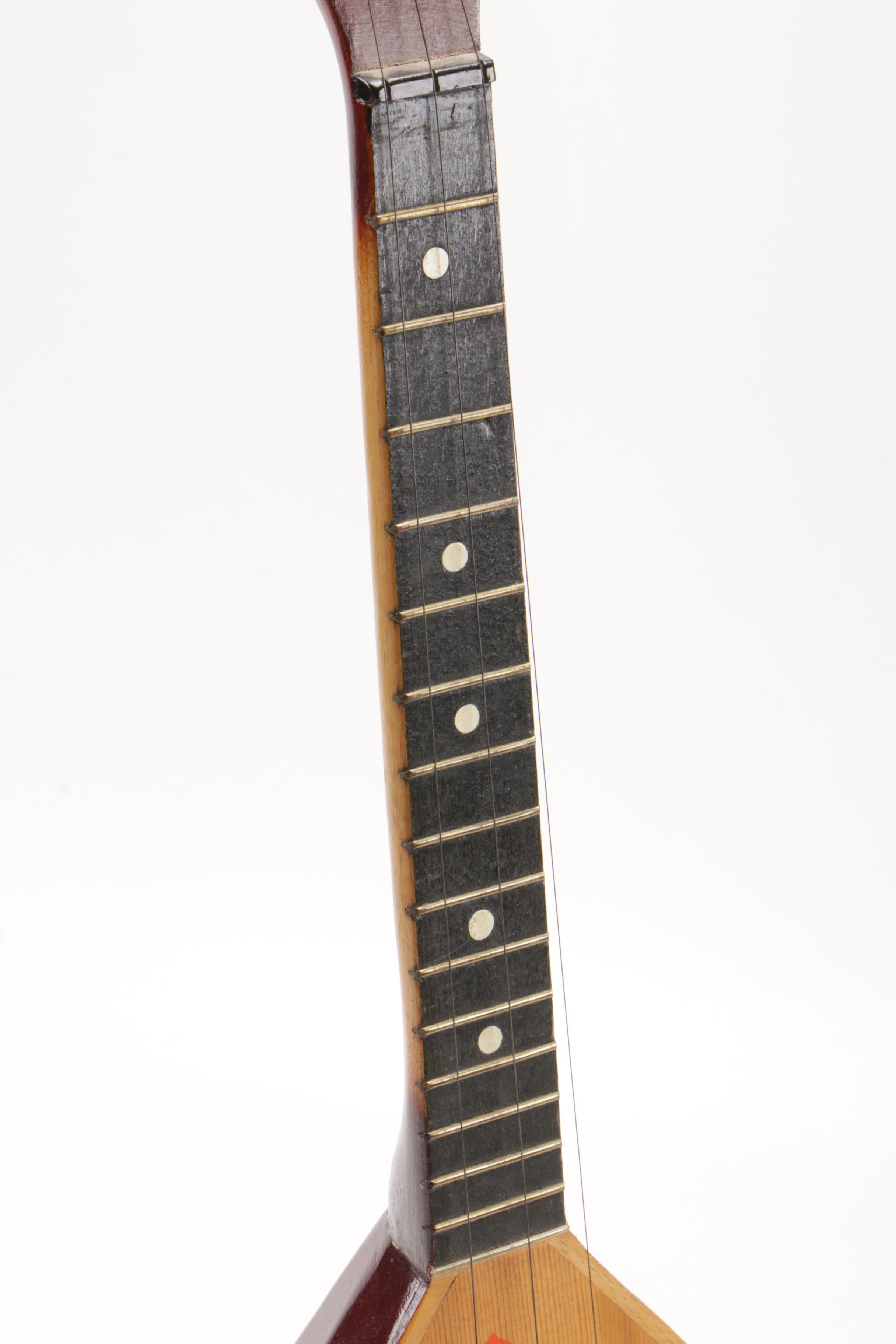 Russian Balalaika Triangular Mandolin