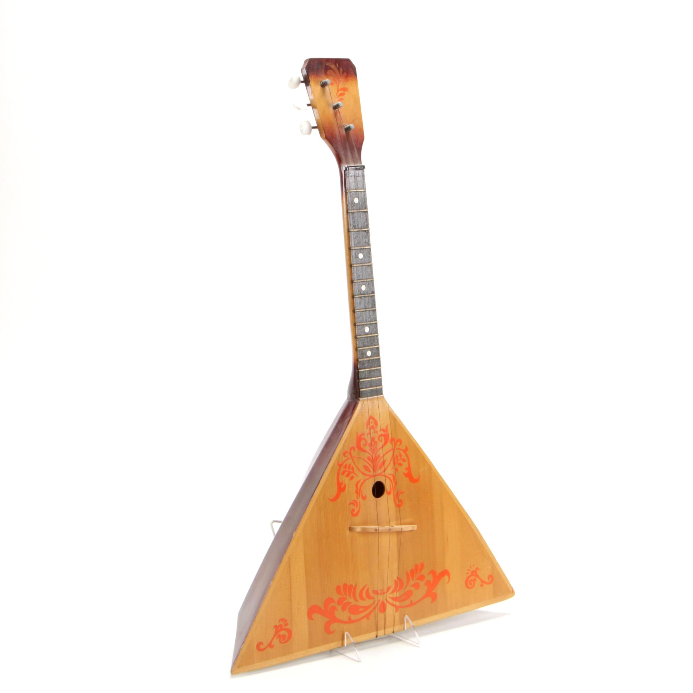 Russian Balalaika Triangular Mandolin