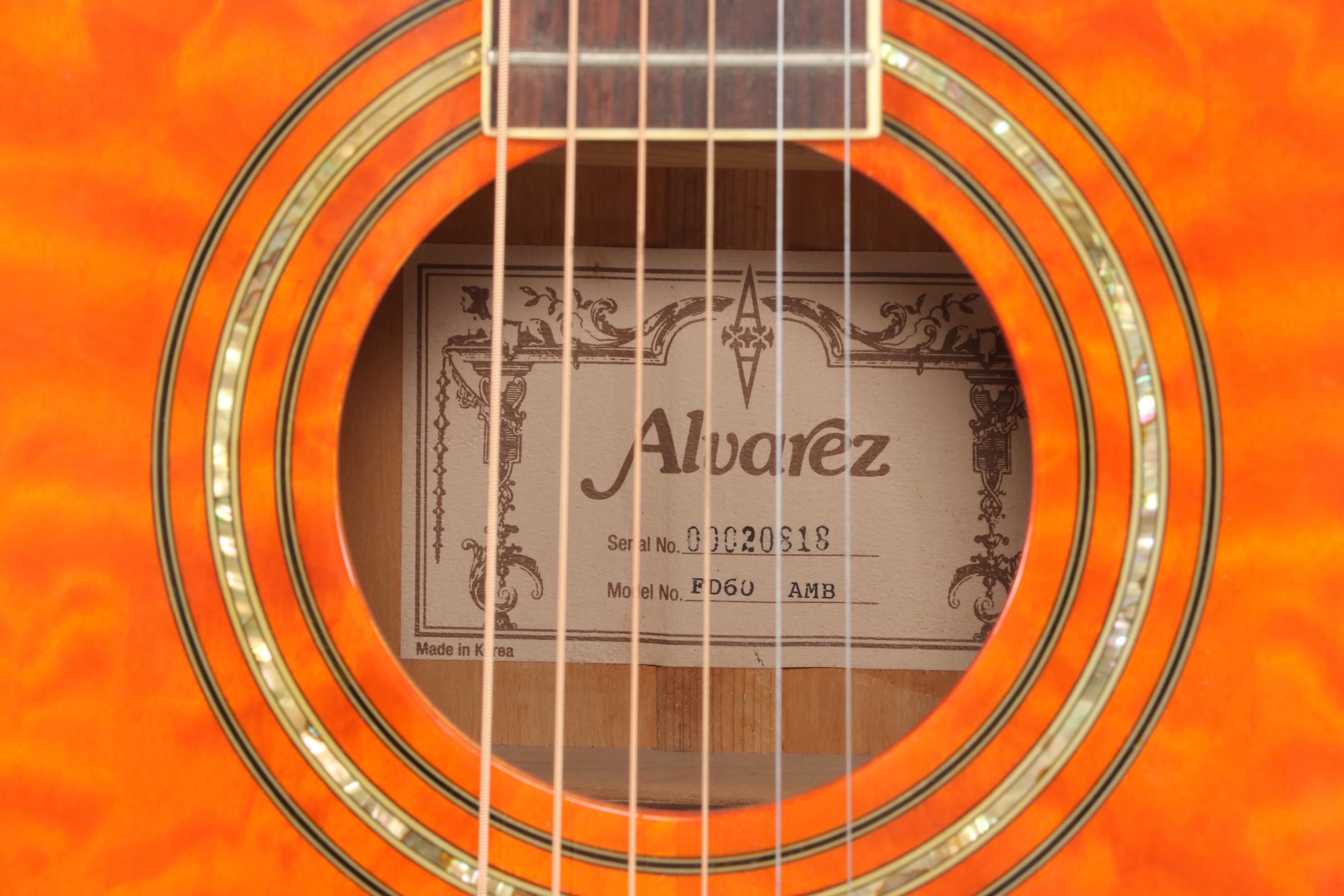 Alvarez FD60 AMB Acoustic Guitar with Case