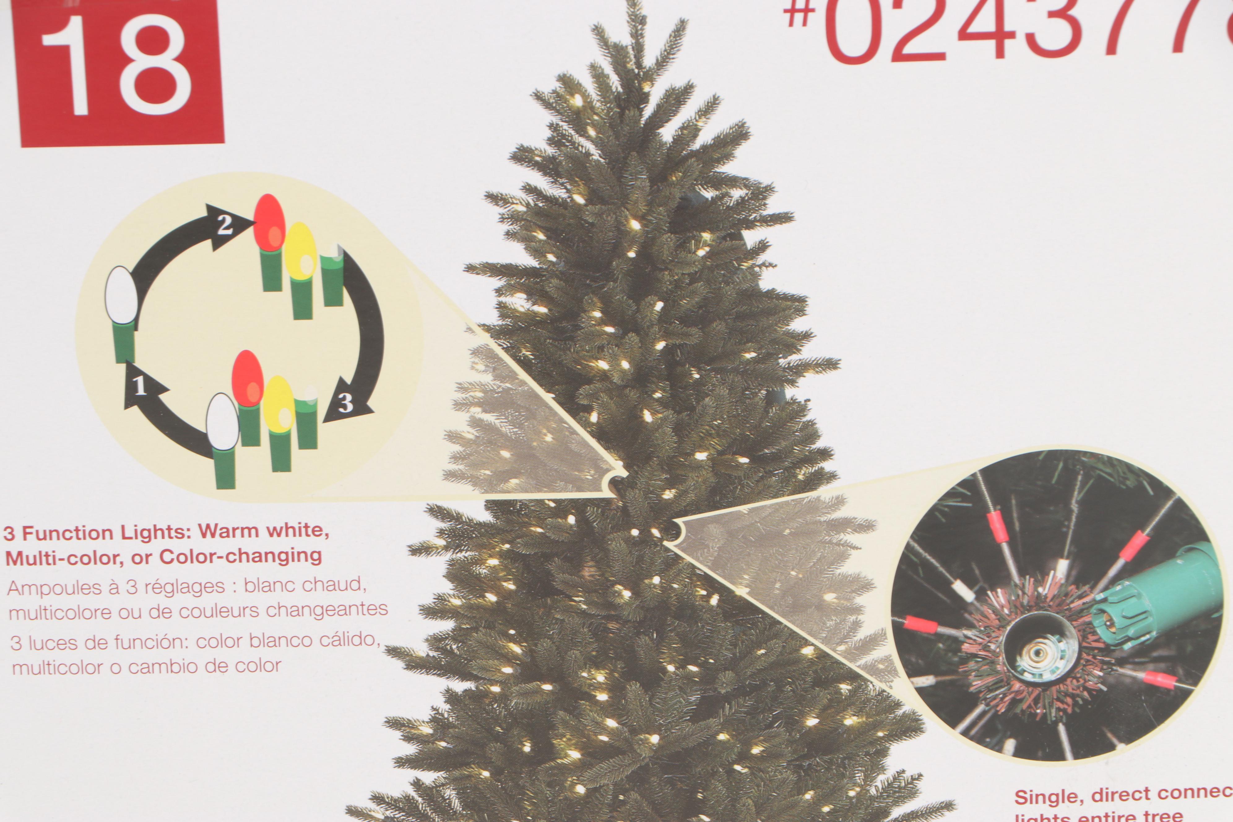 Holiday Living Pre-Lit 7.5' Artificial Christmas Tree