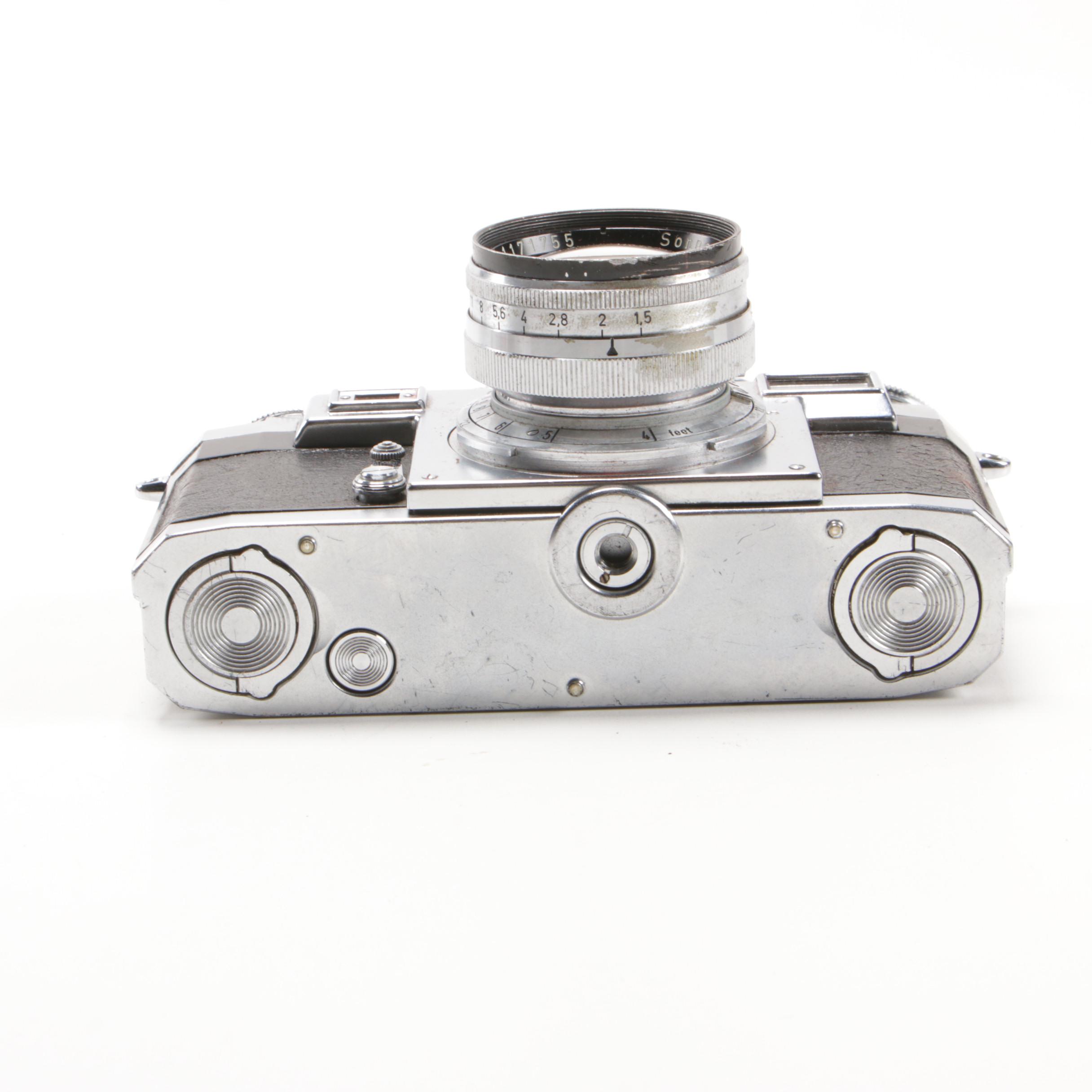 Zeiss Ikon Contax Rangefinder Camera, 1937