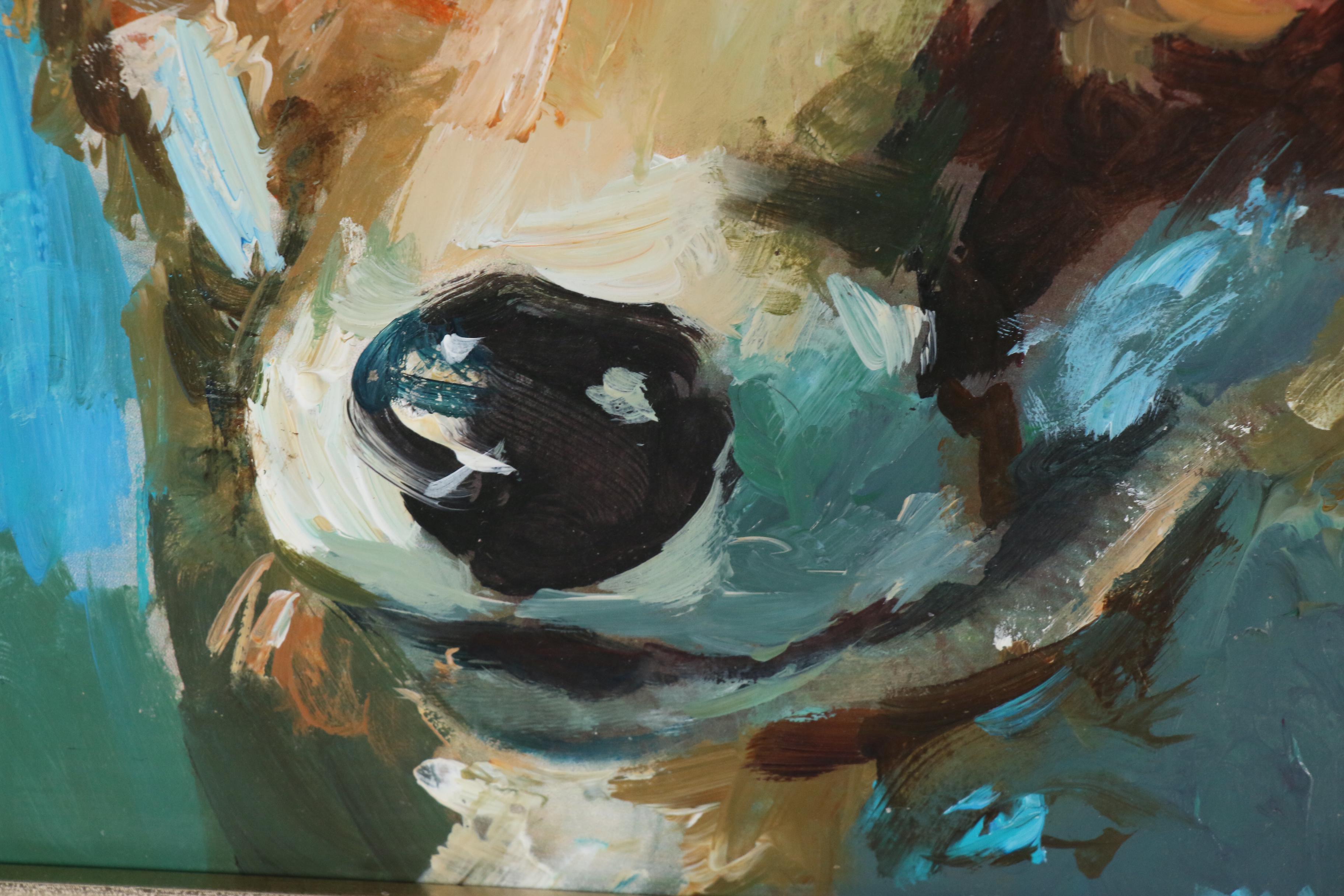 Adam Deda Oil Painting "Red Fox", 2019