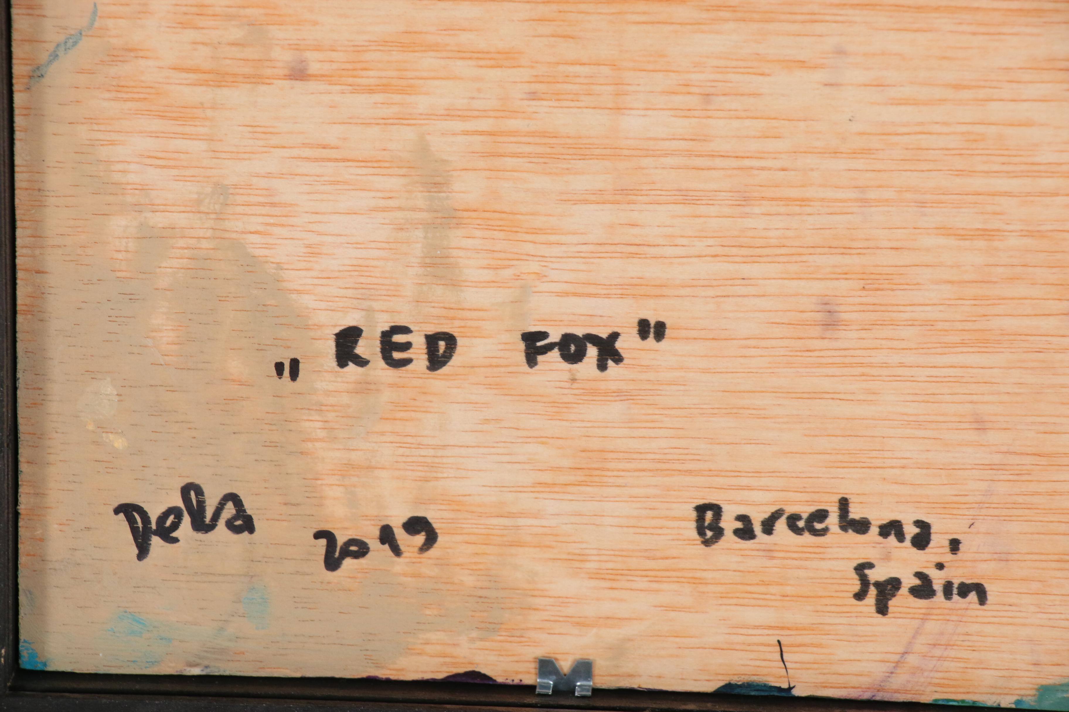 Adam Deda Oil Painting "Red Fox", 2019