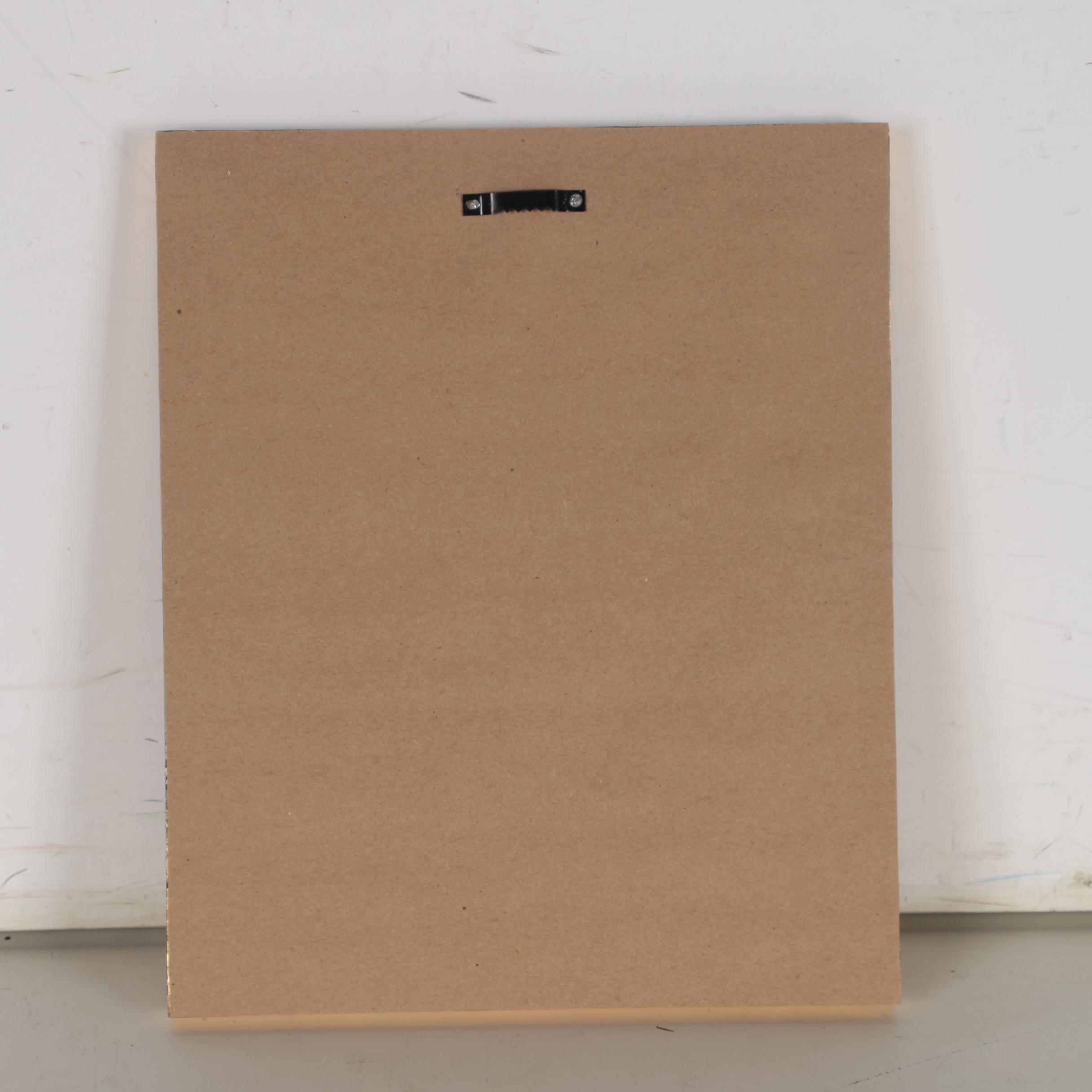 J.G. Oil Painting of a Bird