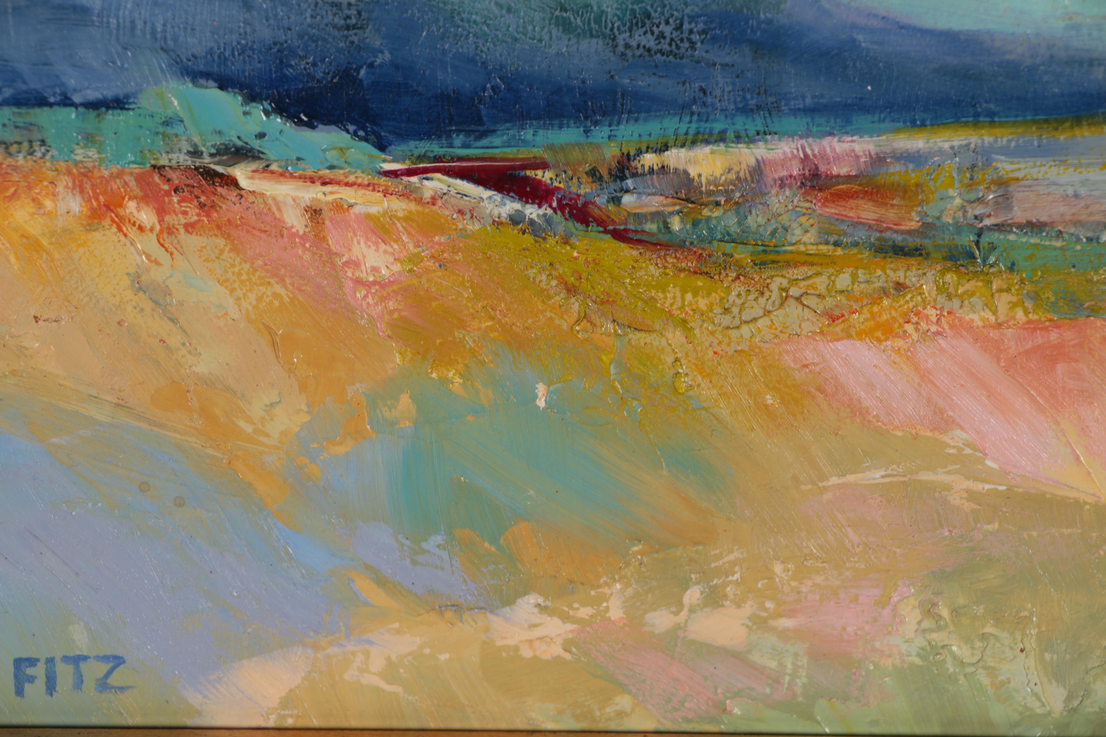 Abstract Landscape Oil Painting