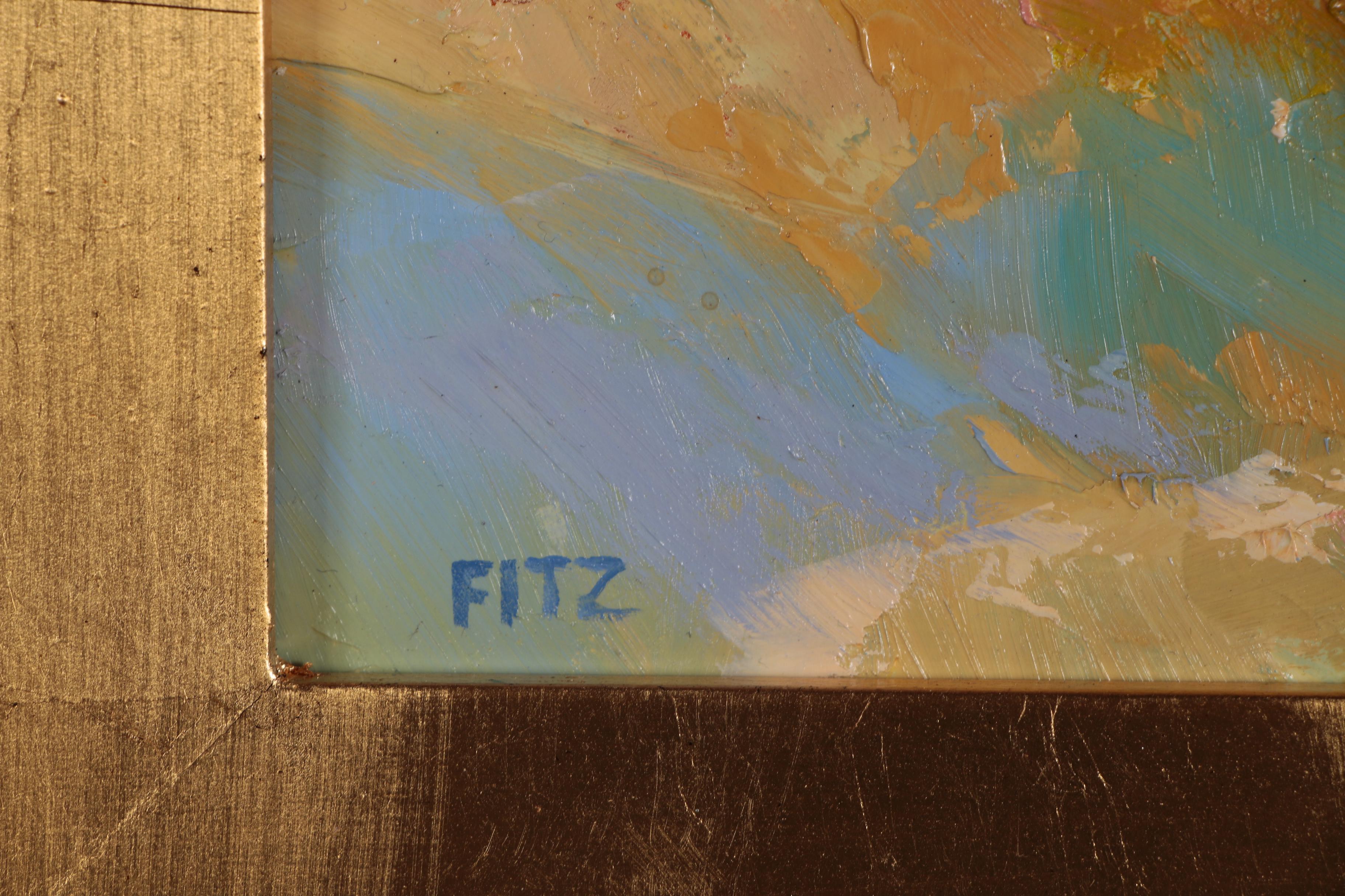 Abstract Landscape Oil Painting