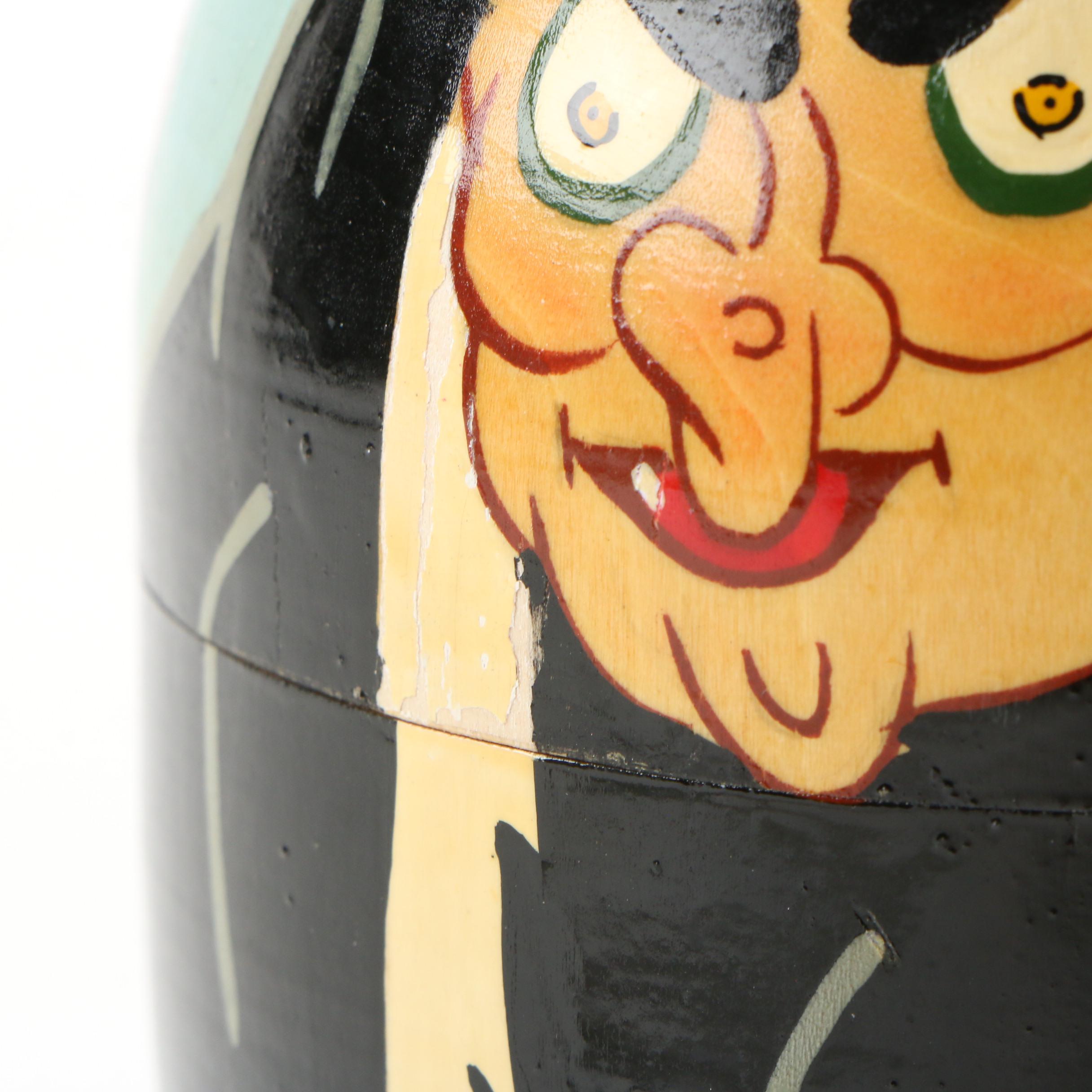 "Snow White and the Seven Dwarfs" Style Nesting Dolls