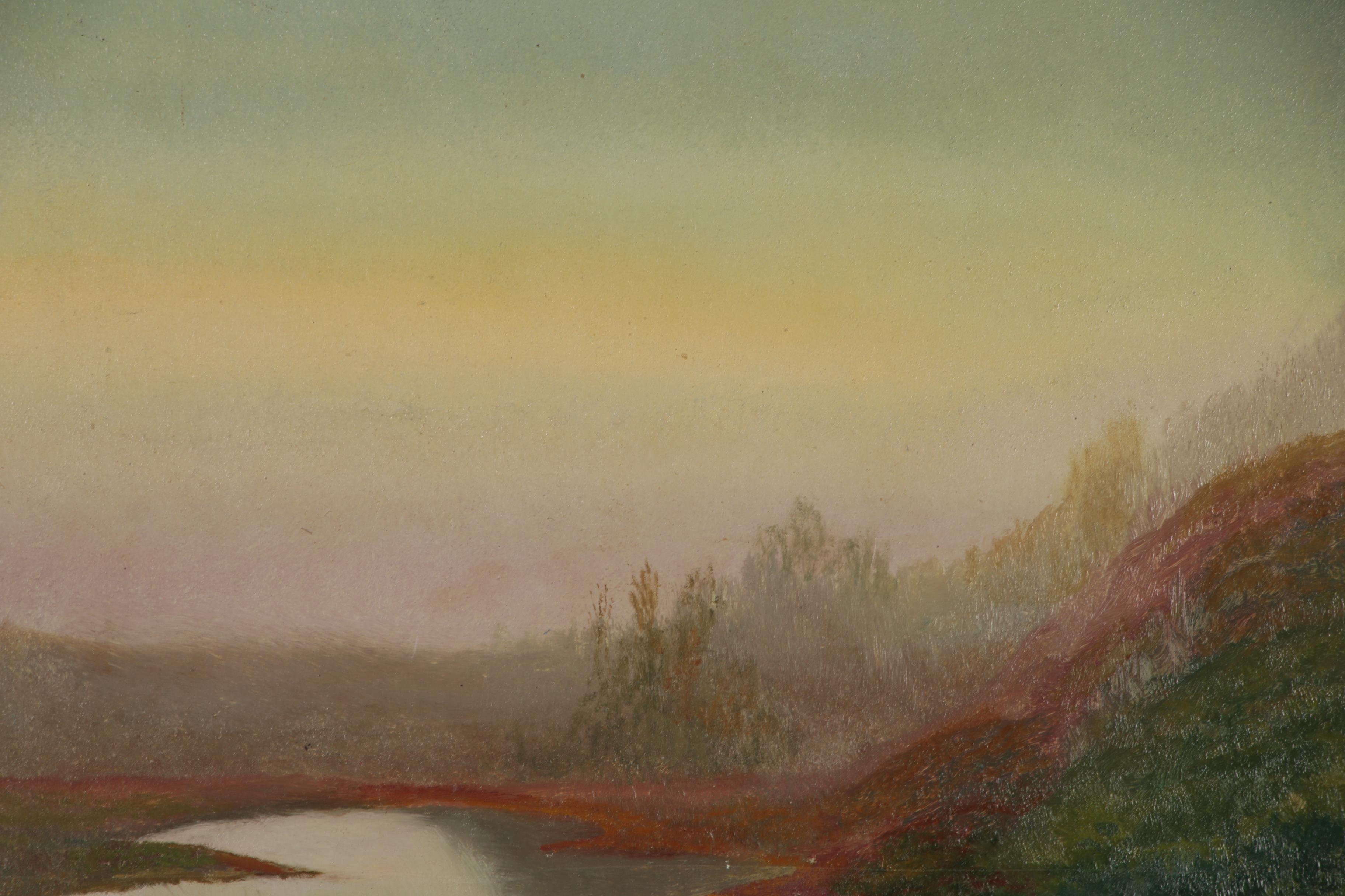 Charles Orchardson Landscape Oil Painting, Early 20th Century