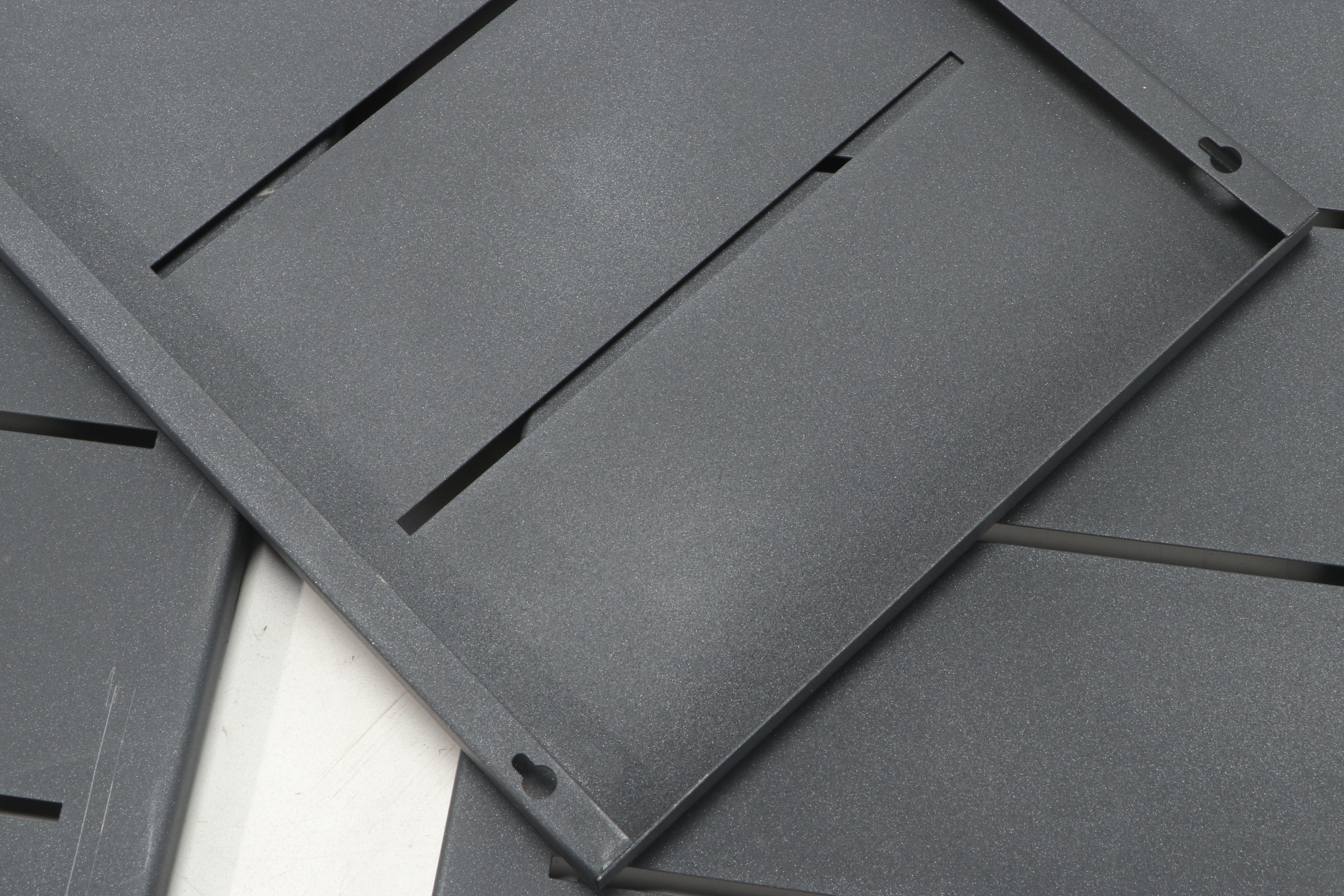 Contemporary Metal Wall-Mounted Magazine Racks