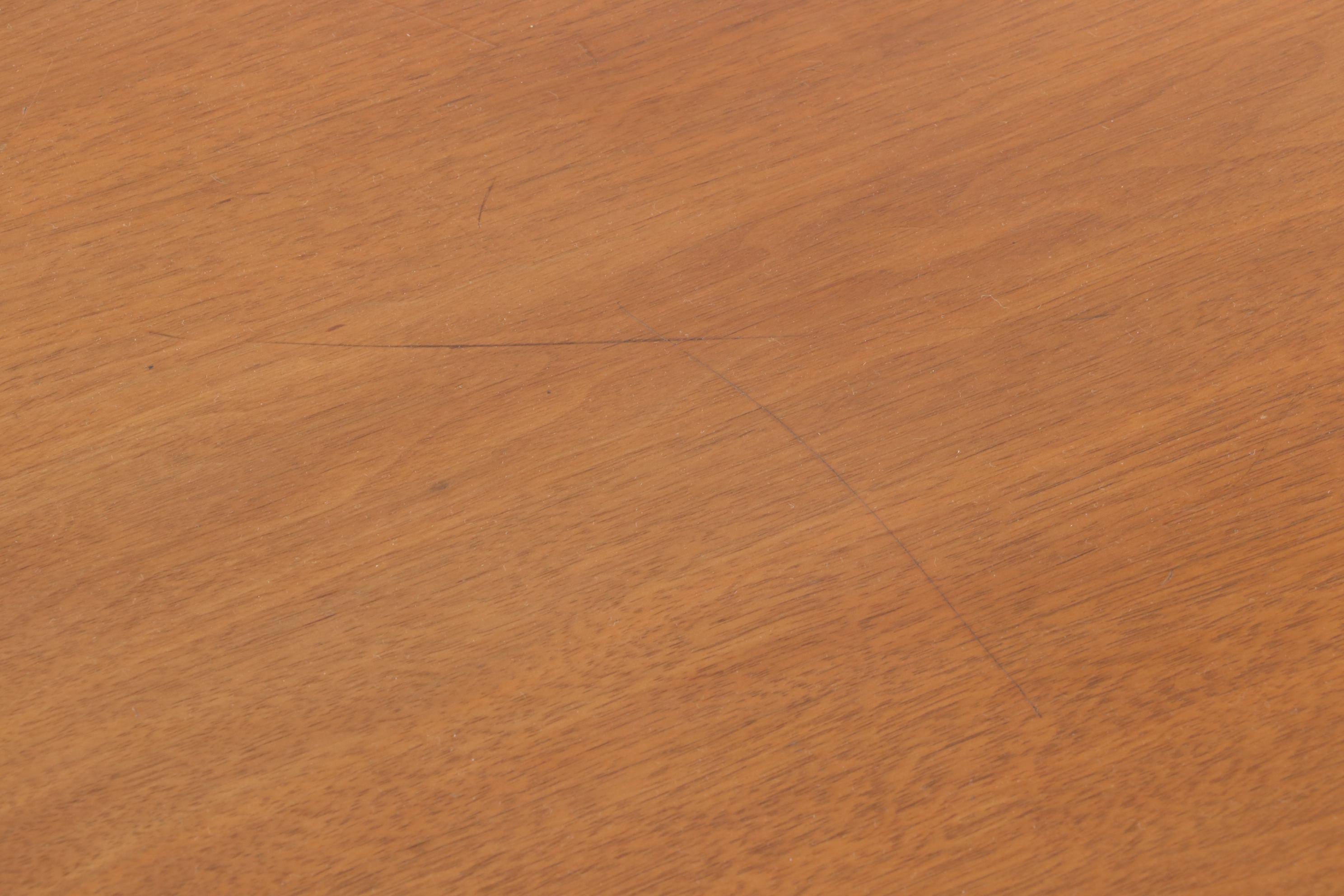 Pair of Hekman Mid Century Modern Walnut Side Tables