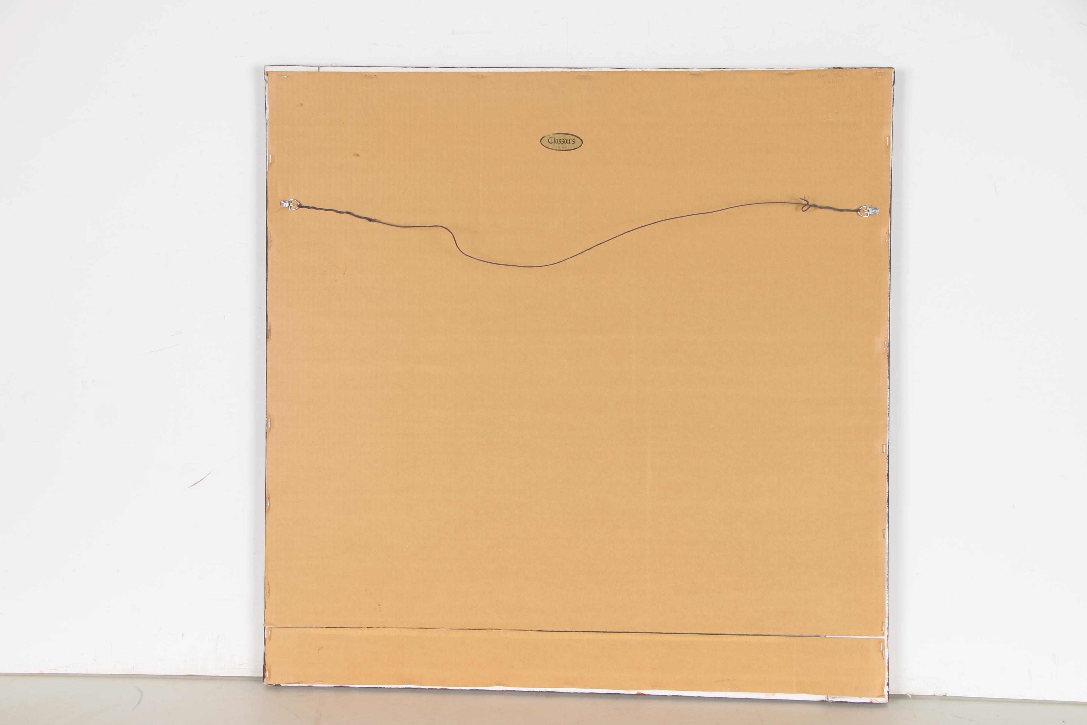 Mary Louise Schrodt Trompe-l'œil Oil Painting of a Corkboard, circa 1980