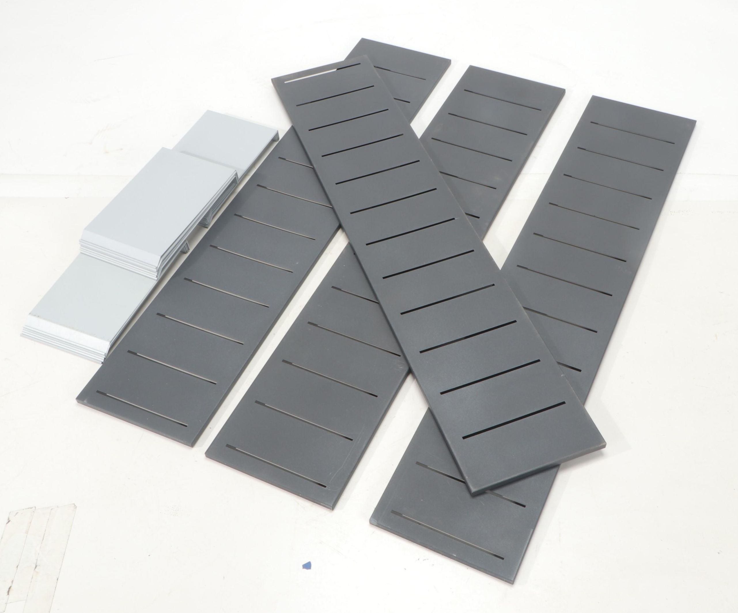 Contemporary Metal Wall-Mounted Magazine Racks