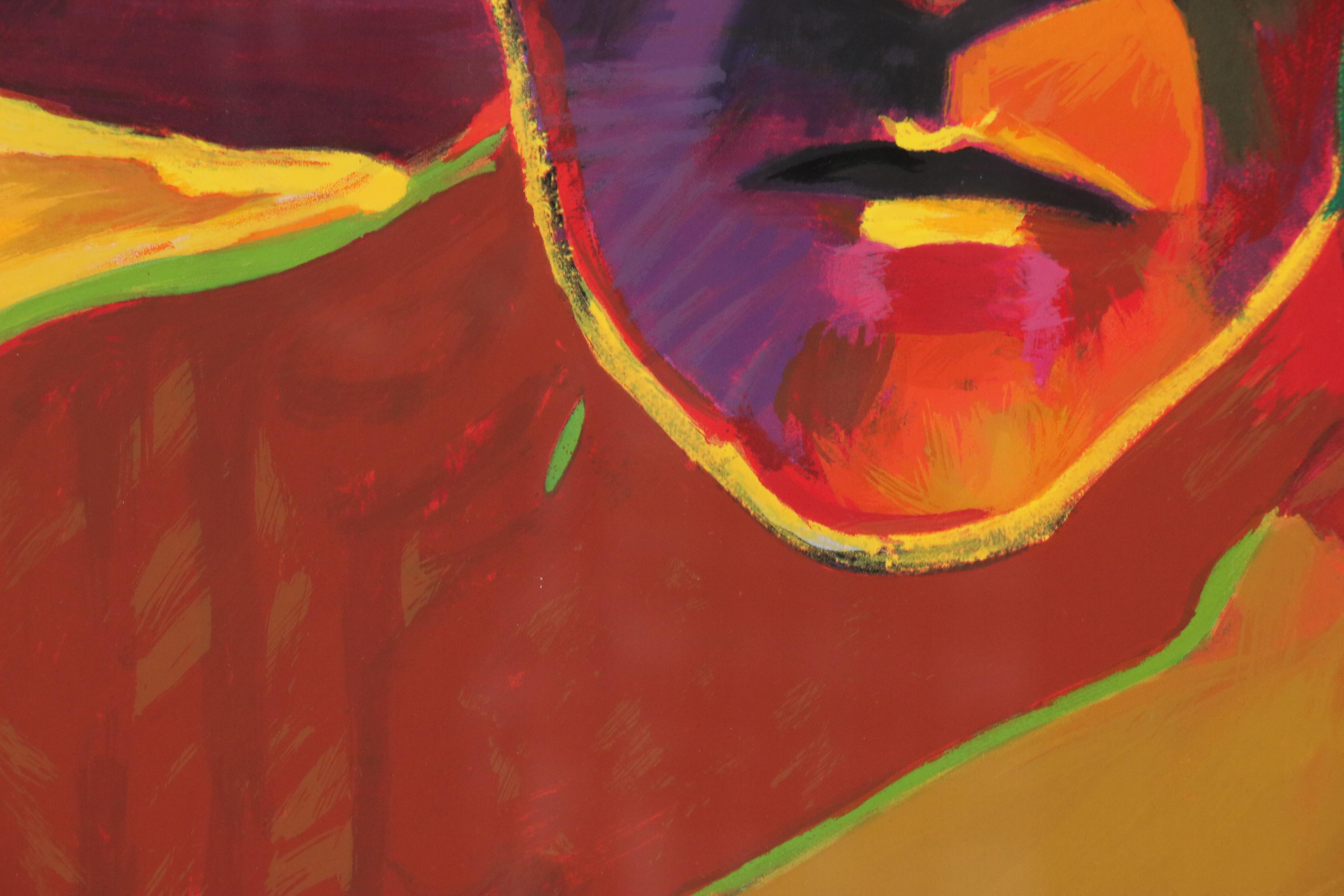 John Nieto Portrait Serigraph