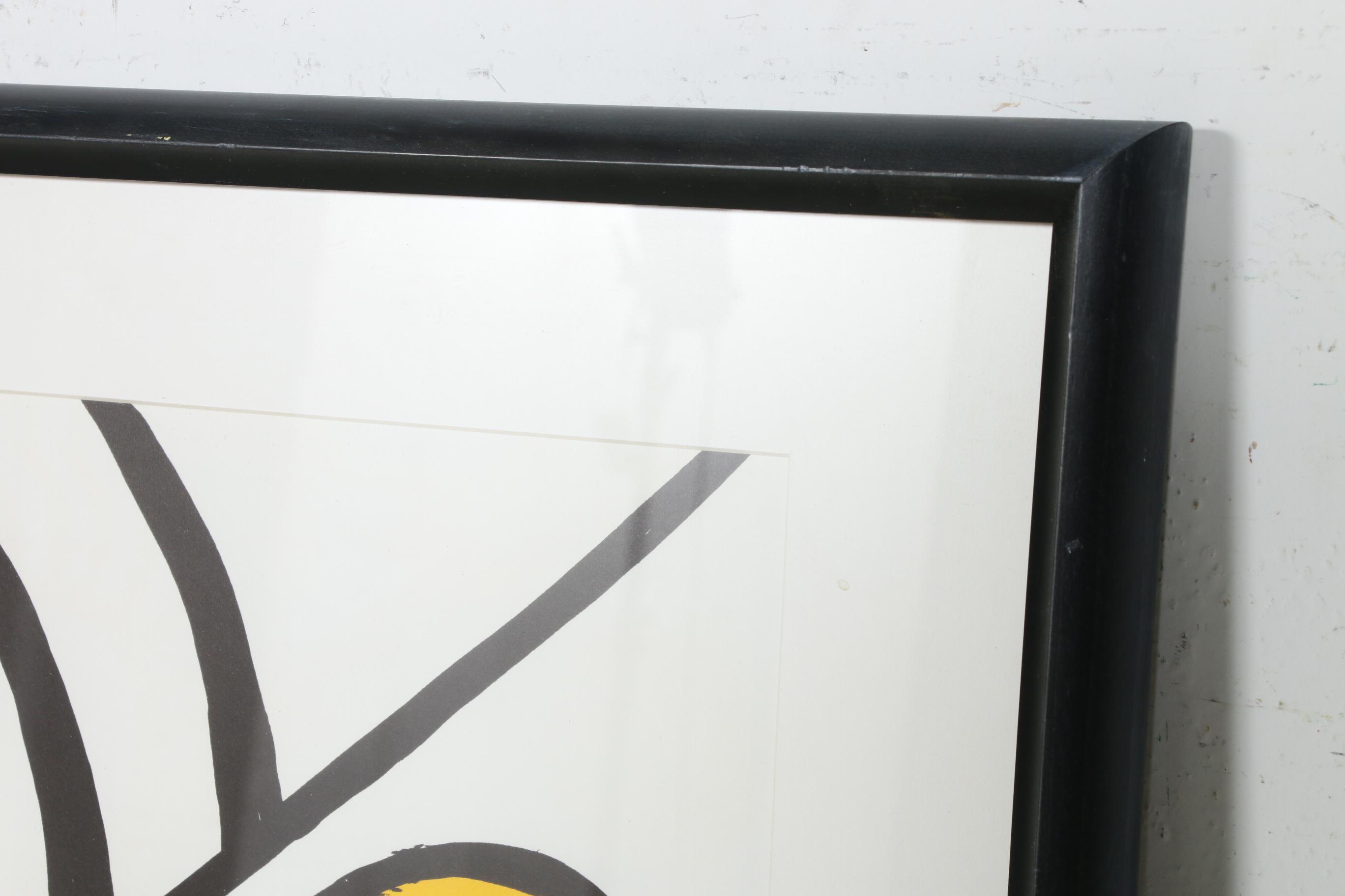 Alexander Calder Double-Page Color Lithograph for "Derrière le Miroir", 1976