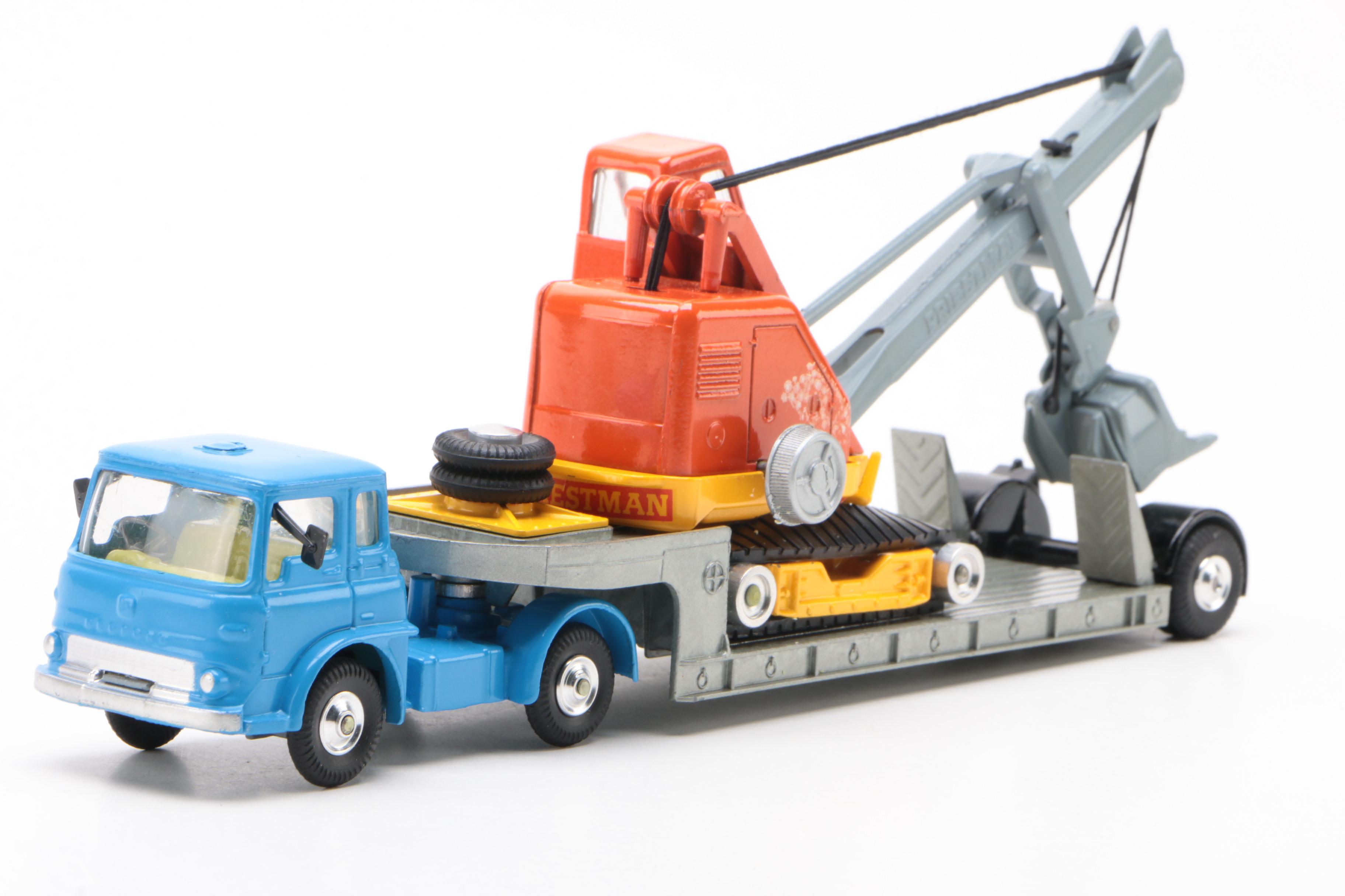 Corgi Toys Machinery Carrier with Bedford Tractor Gift Set #27 in Box, 1960s