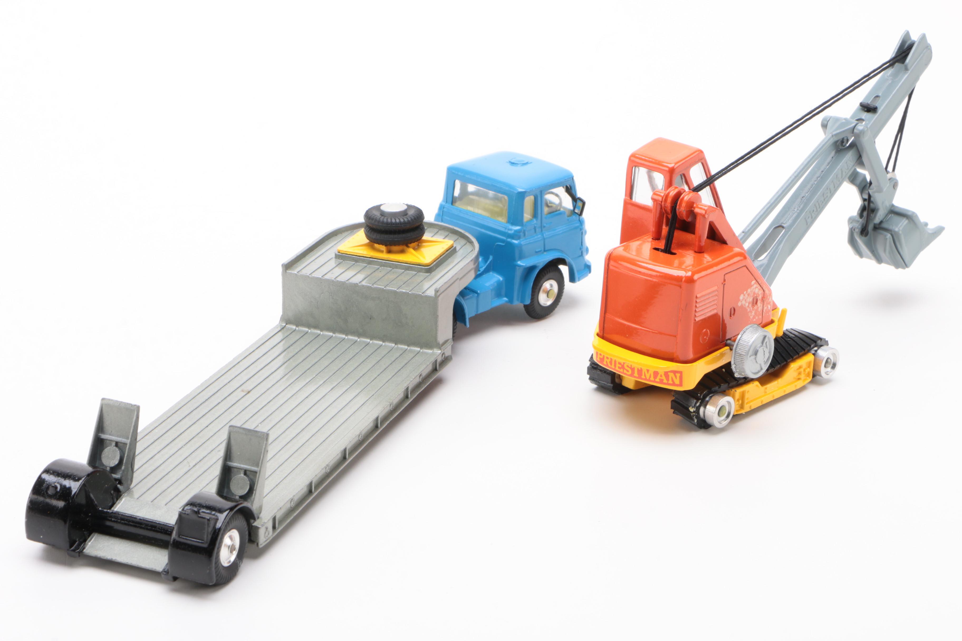 Corgi Toys Machinery Carrier with Bedford Tractor Gift Set #27 in Box, 1960s