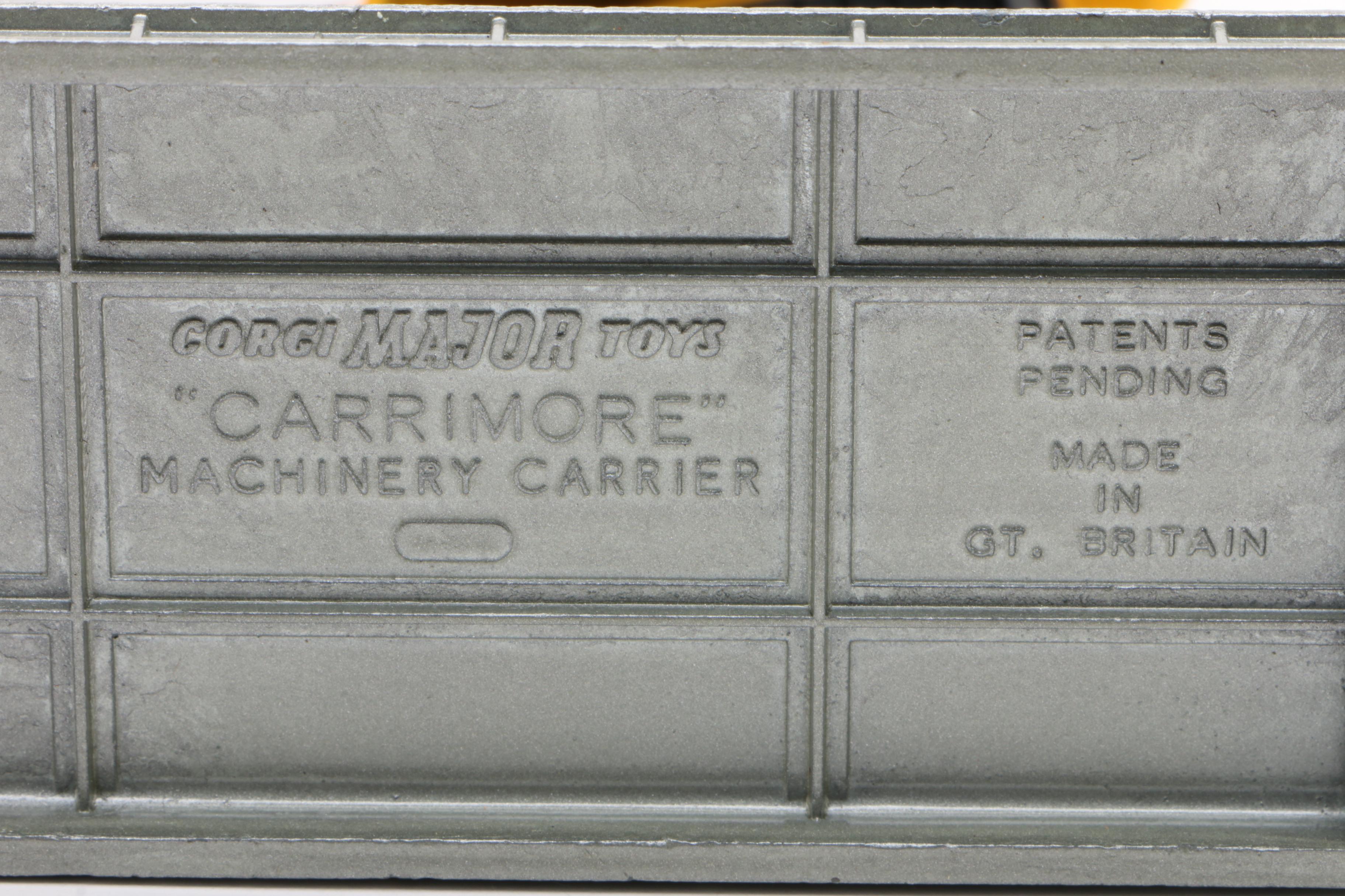 Corgi Toys Machinery Carrier with Bedford Tractor Gift Set #27 in Box, 1960s