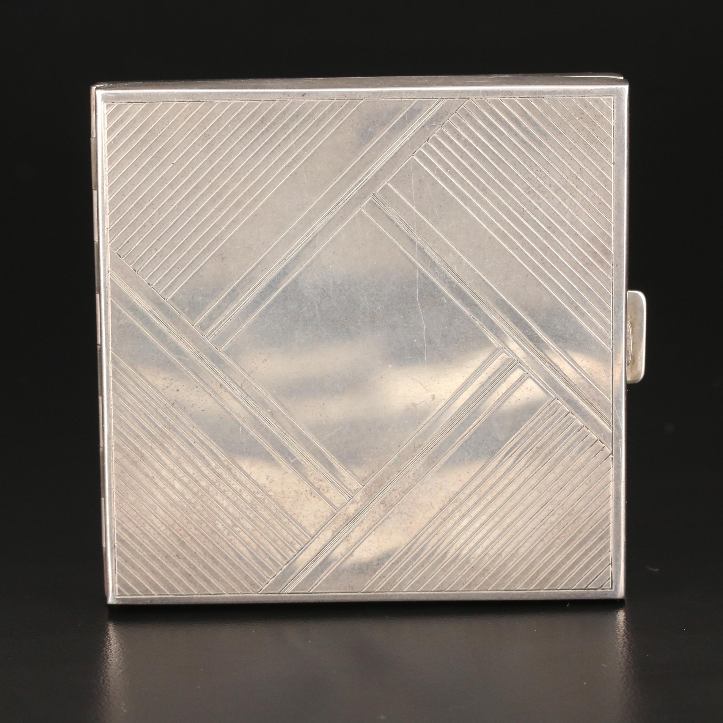 Tiffany & Co. Sterling Silver Compact