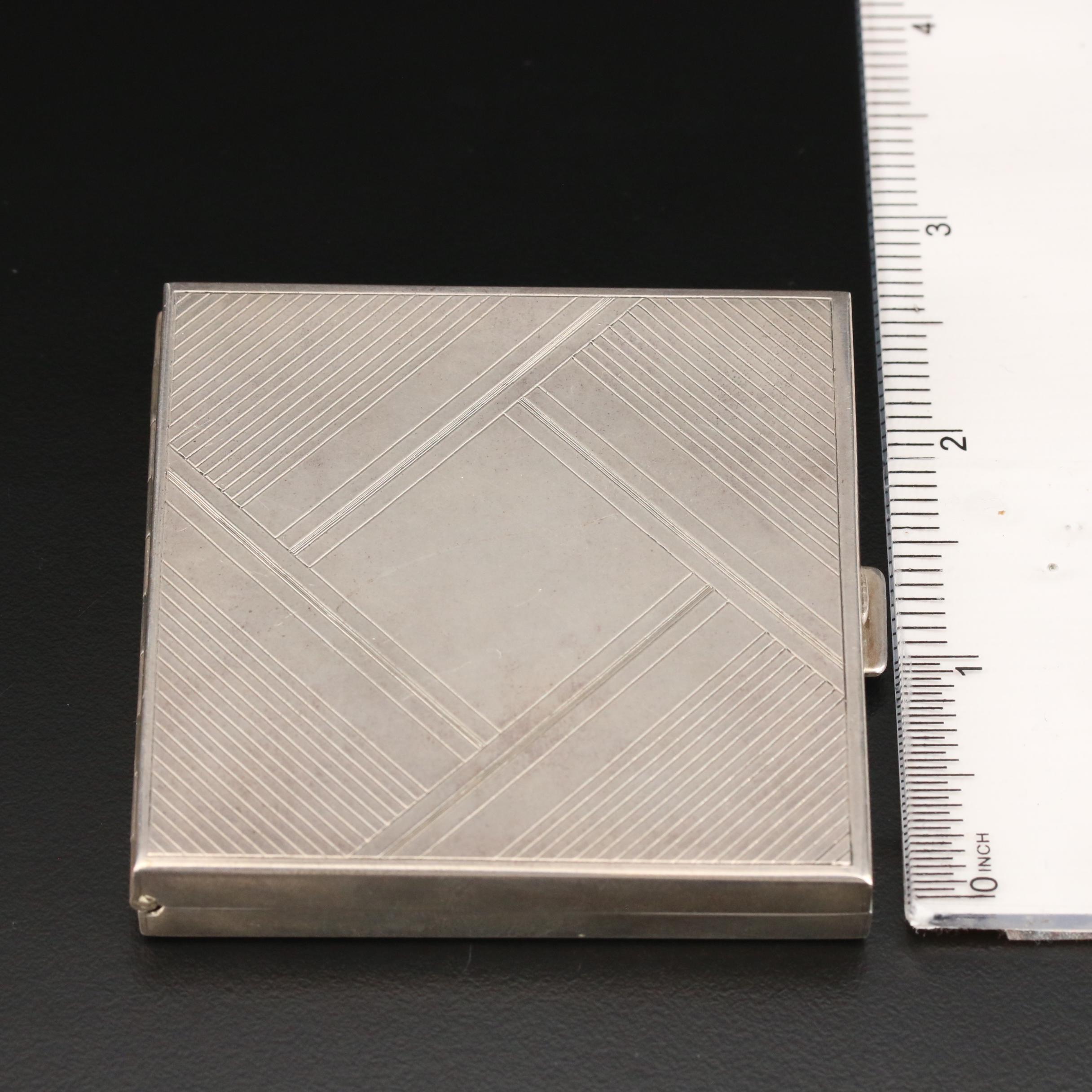 Tiffany & Co. Sterling Silver Compact