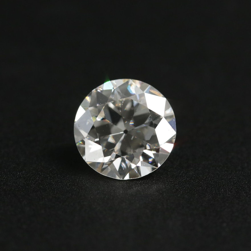 Loose 1.45 CT Diamond Gemstone with GIA Report