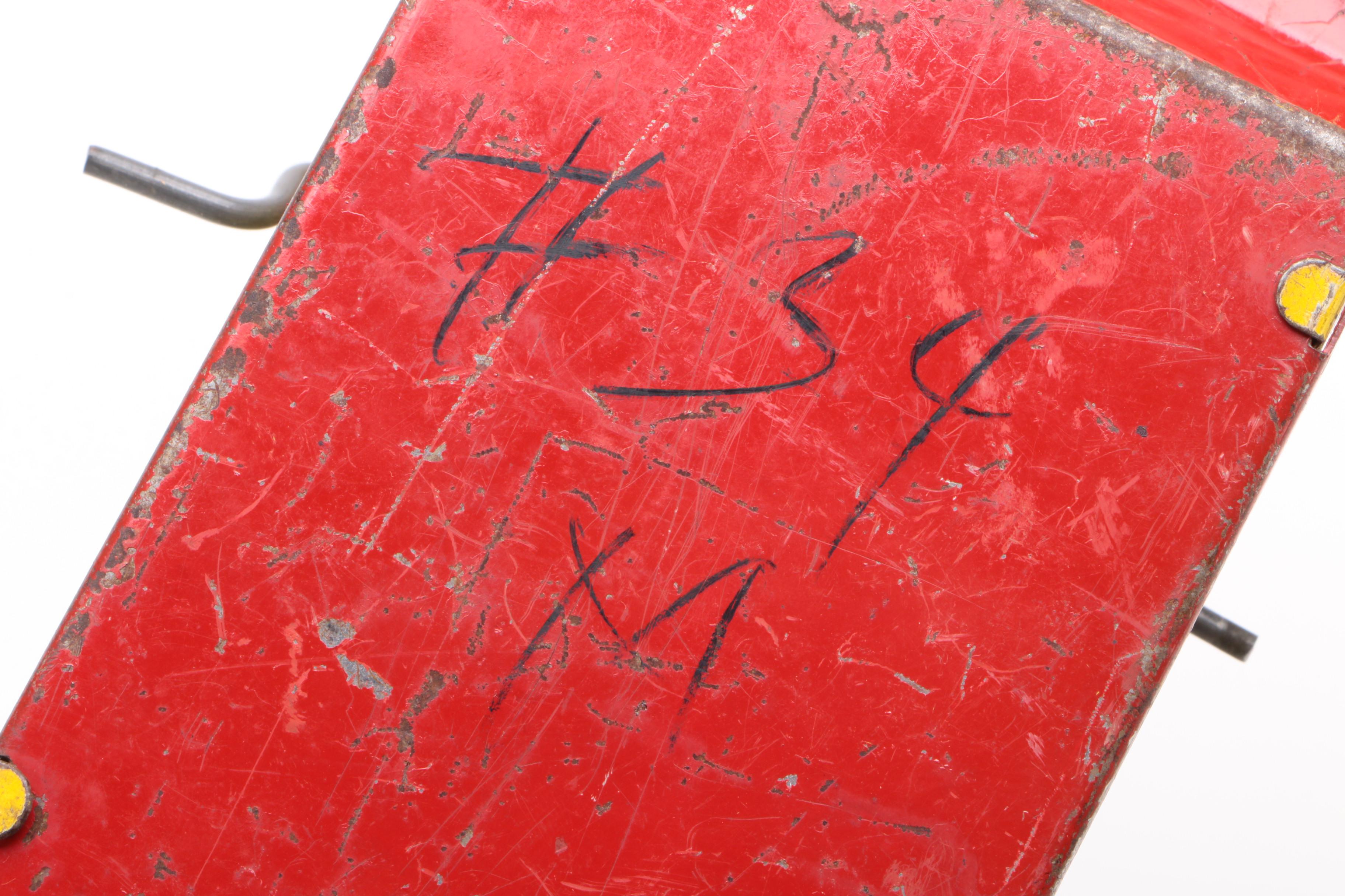 Marx Tin Lithograph Livestock Transport Company Dodge Toy Truck, 1950s